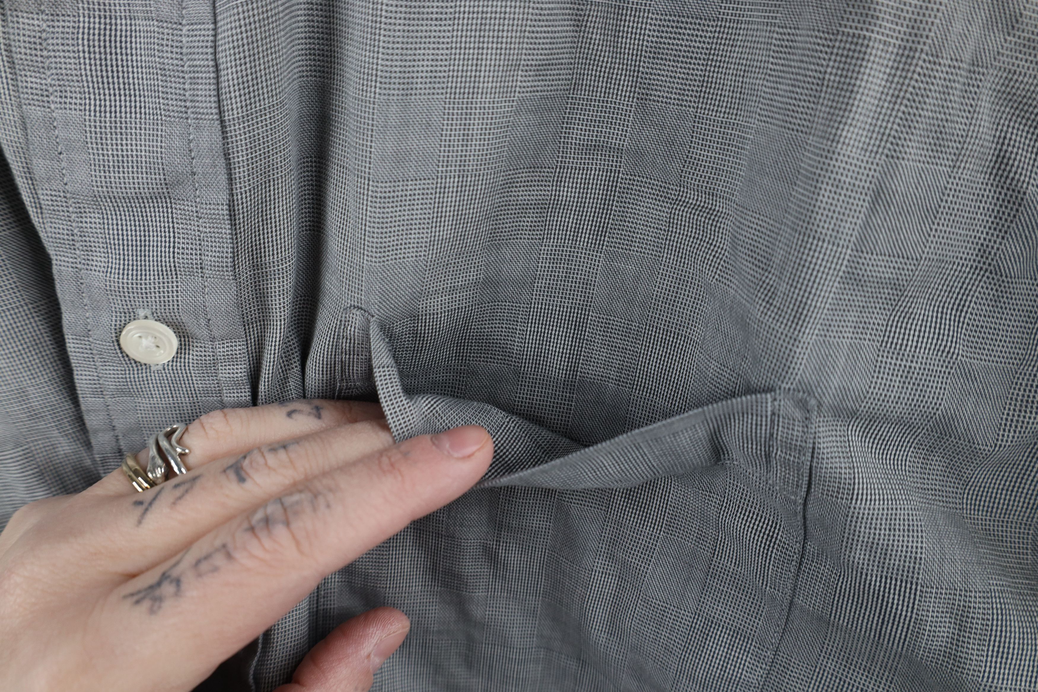 Brooks Brothers × Vintage Vintage 80s Brooks Brothers Cotton Button Down Shirt Plaid Size US M / EU 48-50 / 2 - 5 Thumbnail