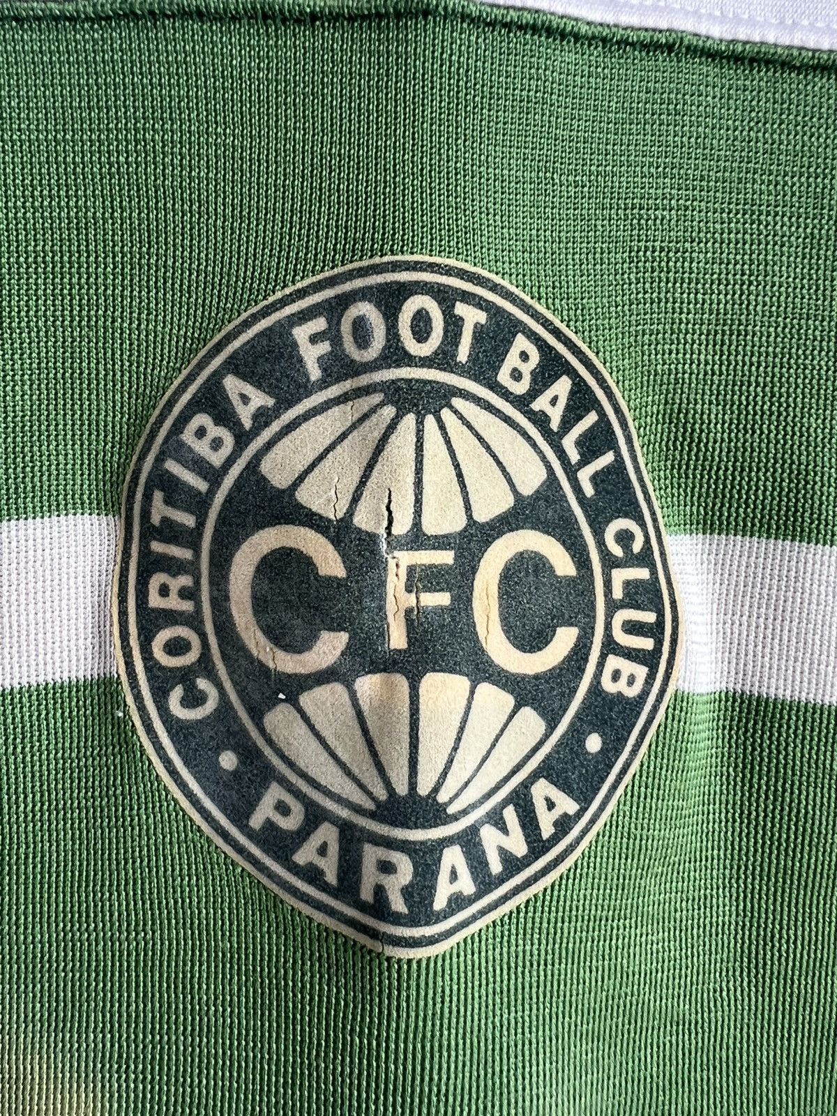Vintage Vintage 1980s Coritiba FC Brazil Topper Home Jersey #15 Size US M / EU 48-50 / 2 - 4 Thumbnail