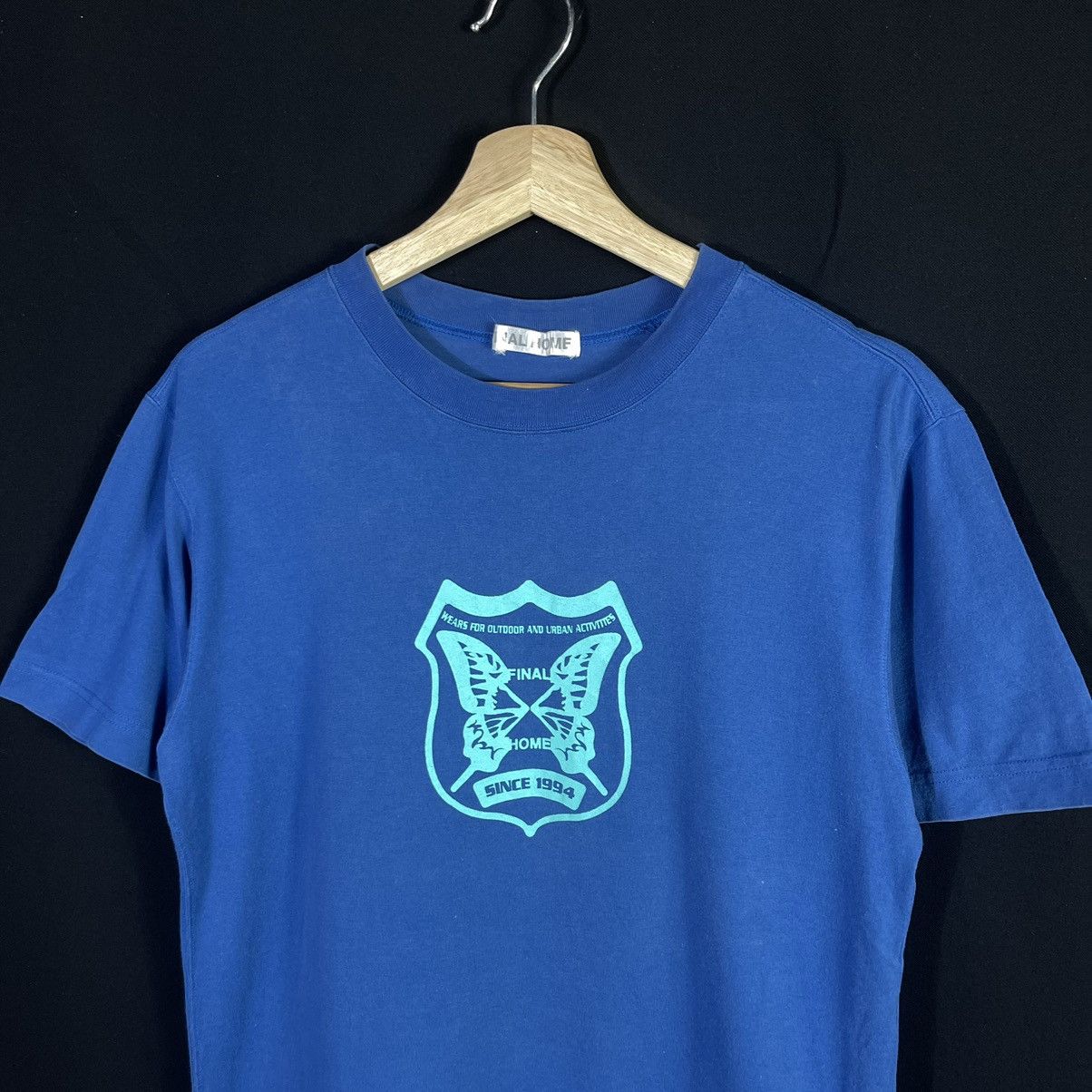 Final Home Rare! Y2k Final Home Butterfly Logo Tshirt Size US M / EU 48-50 / 2 - 2 Thumbnail