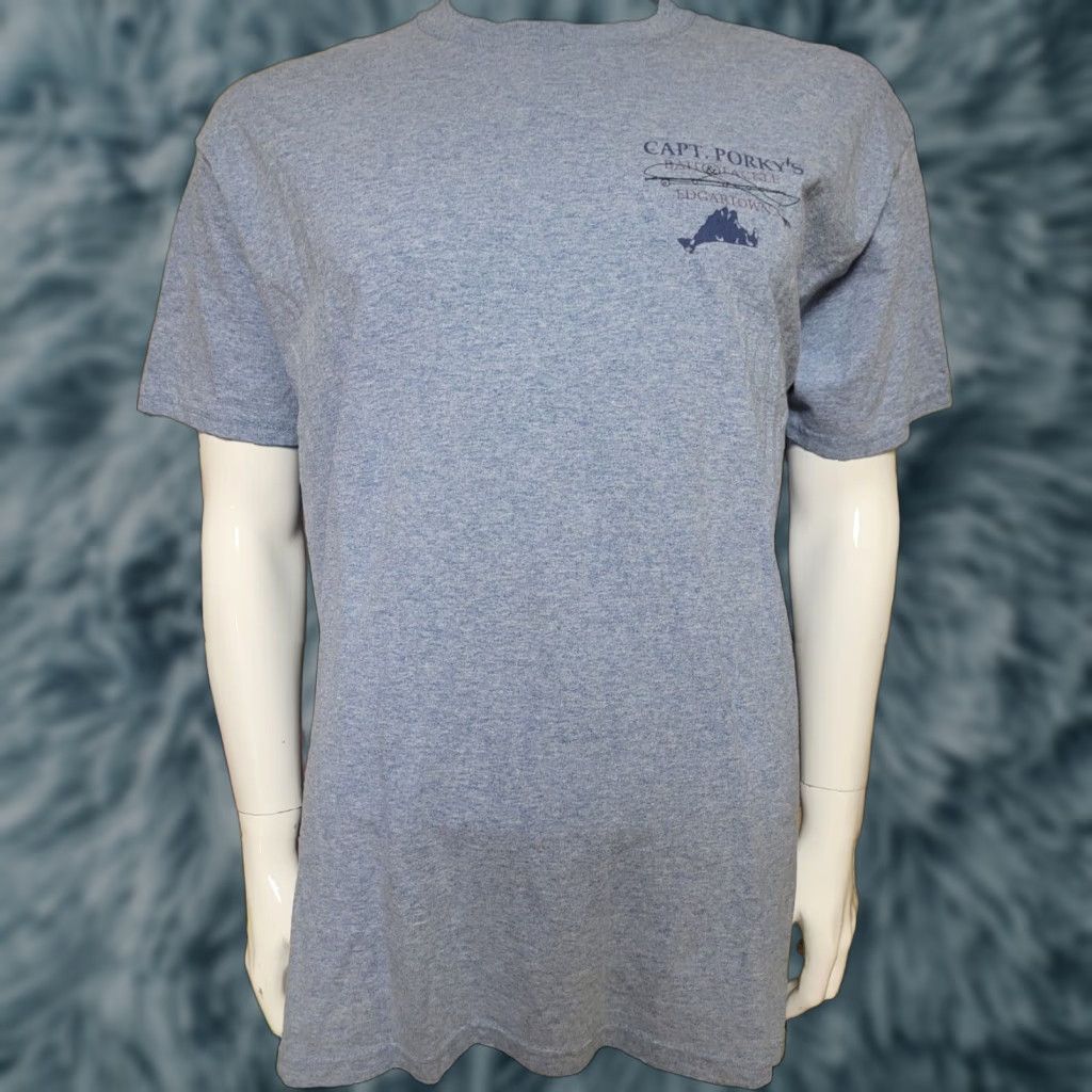 Anvil Capt Porkys Bait & Tackle Edgartown Fishing Martha's Vineyard T Shirt XL Defunct Size US XL / EU 56 / 4 - 1 Thumbnail