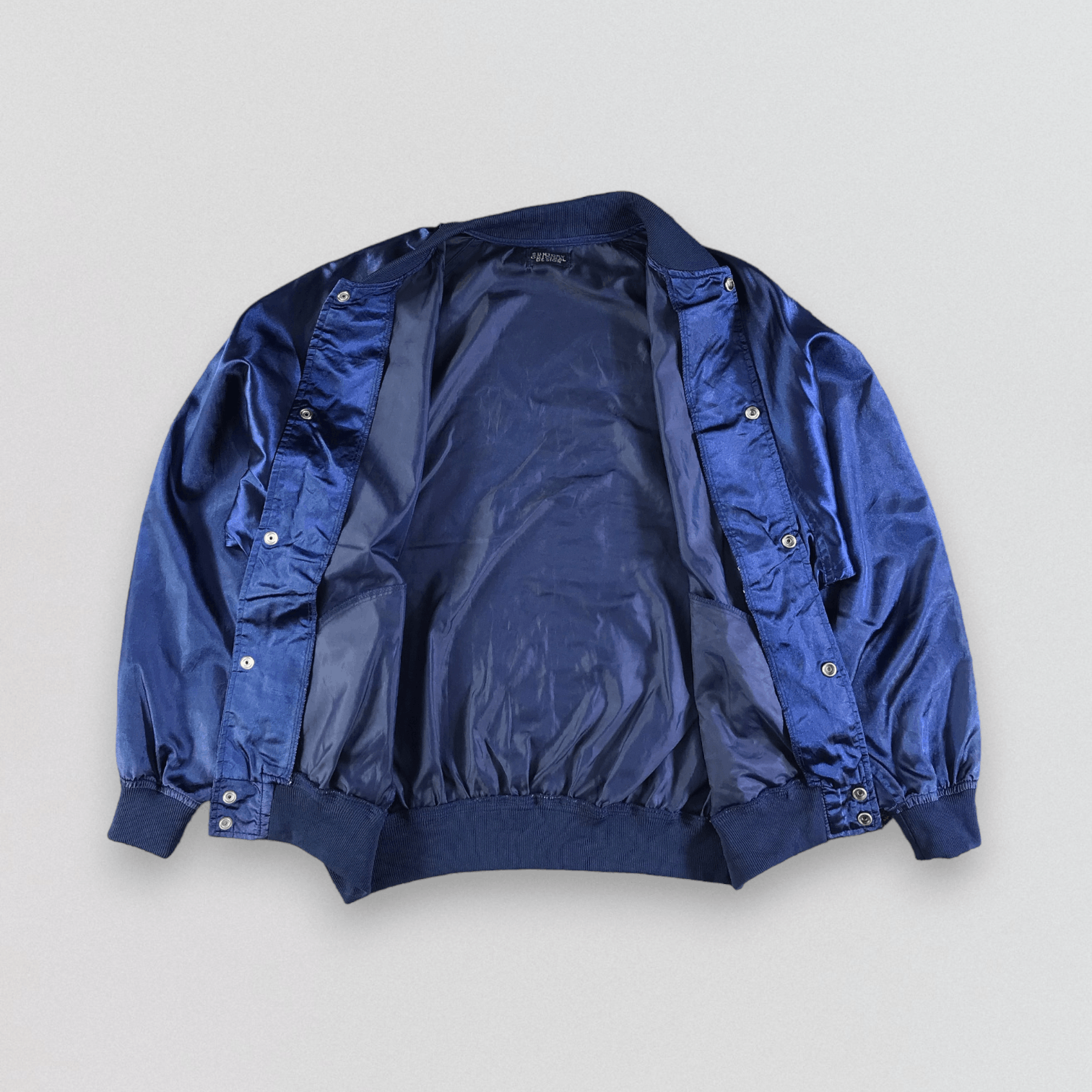 Japanese Brand × Vintage Suntory Coffee Boss Satin Varsity Jacket Size US M / EU 48-50 / 2 - 2 Thumbnail