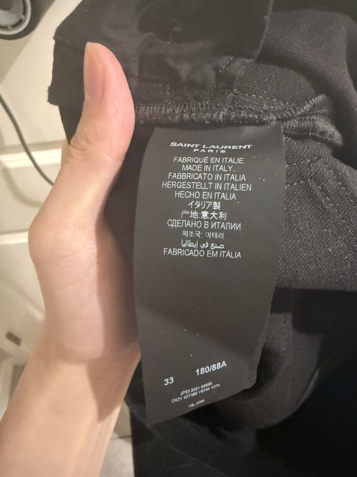 Saint Laurent Paris saint laurent skinny jeans D02 Size US 33 - 5 Thumbnail
