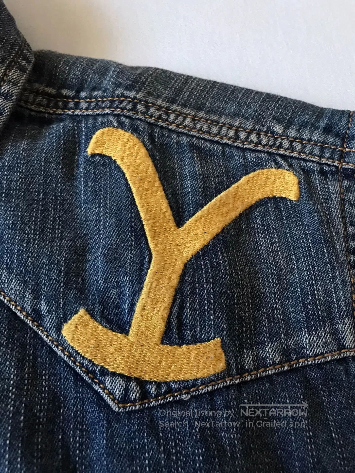 Wrangler Wrangler x Yellowstone Western Denim Shirt. Size US S / EU 44-46 / 1 - 4 Thumbnail