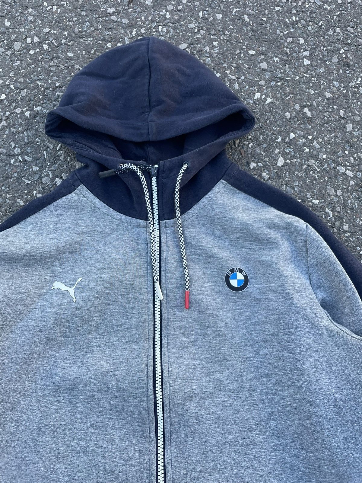 BMW × Puma Puma Bmw MotorSport Hoodie Zip-up Size US M / EU 48-50 / 2 - 2 Thumbnail