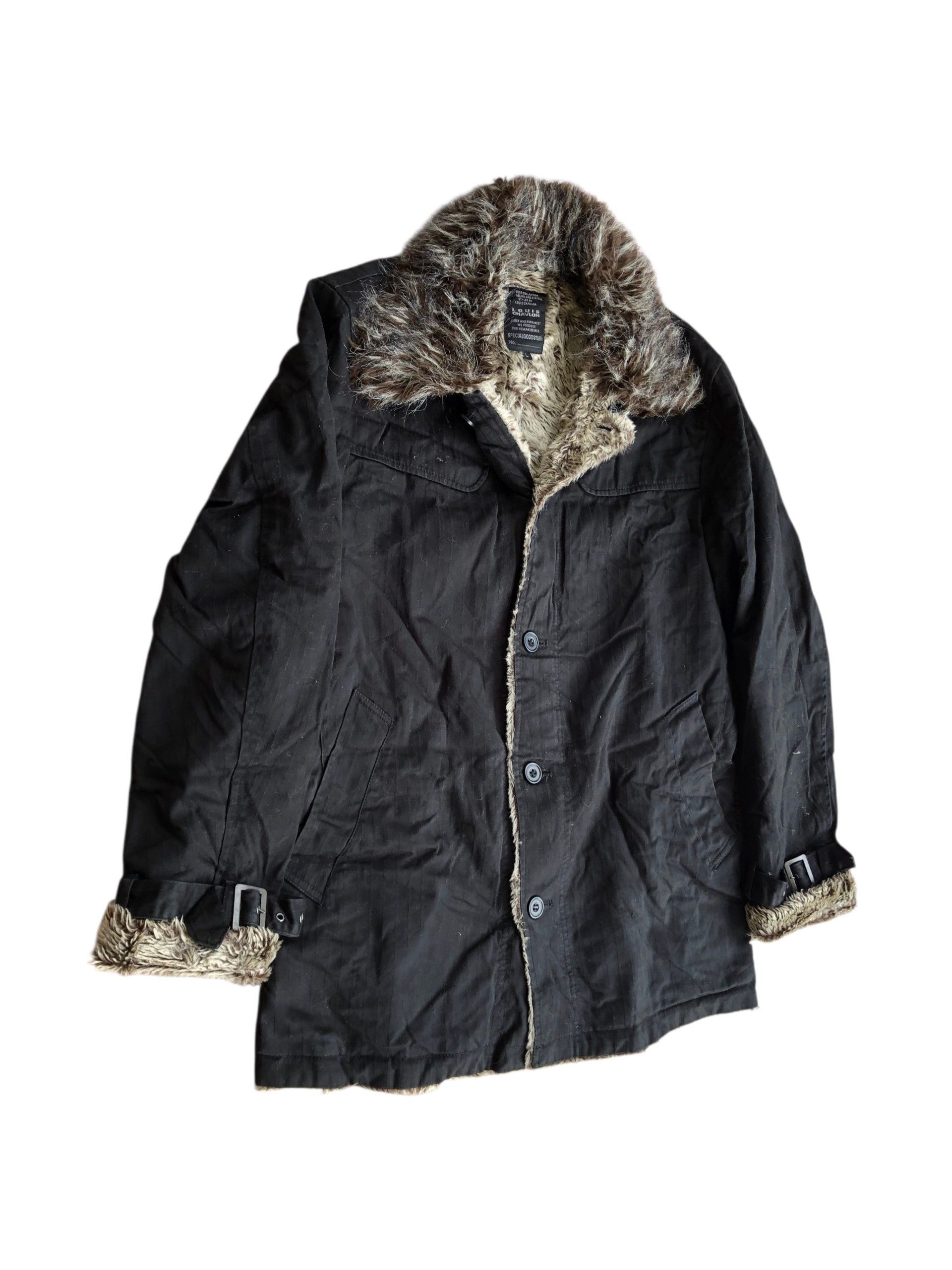 If Six Was Nine 2000s Louis Chavlon Fur Raccoon Jacket Vkei Y2k Size US L / EU 52-54 / 3 - 3 Thumbnail