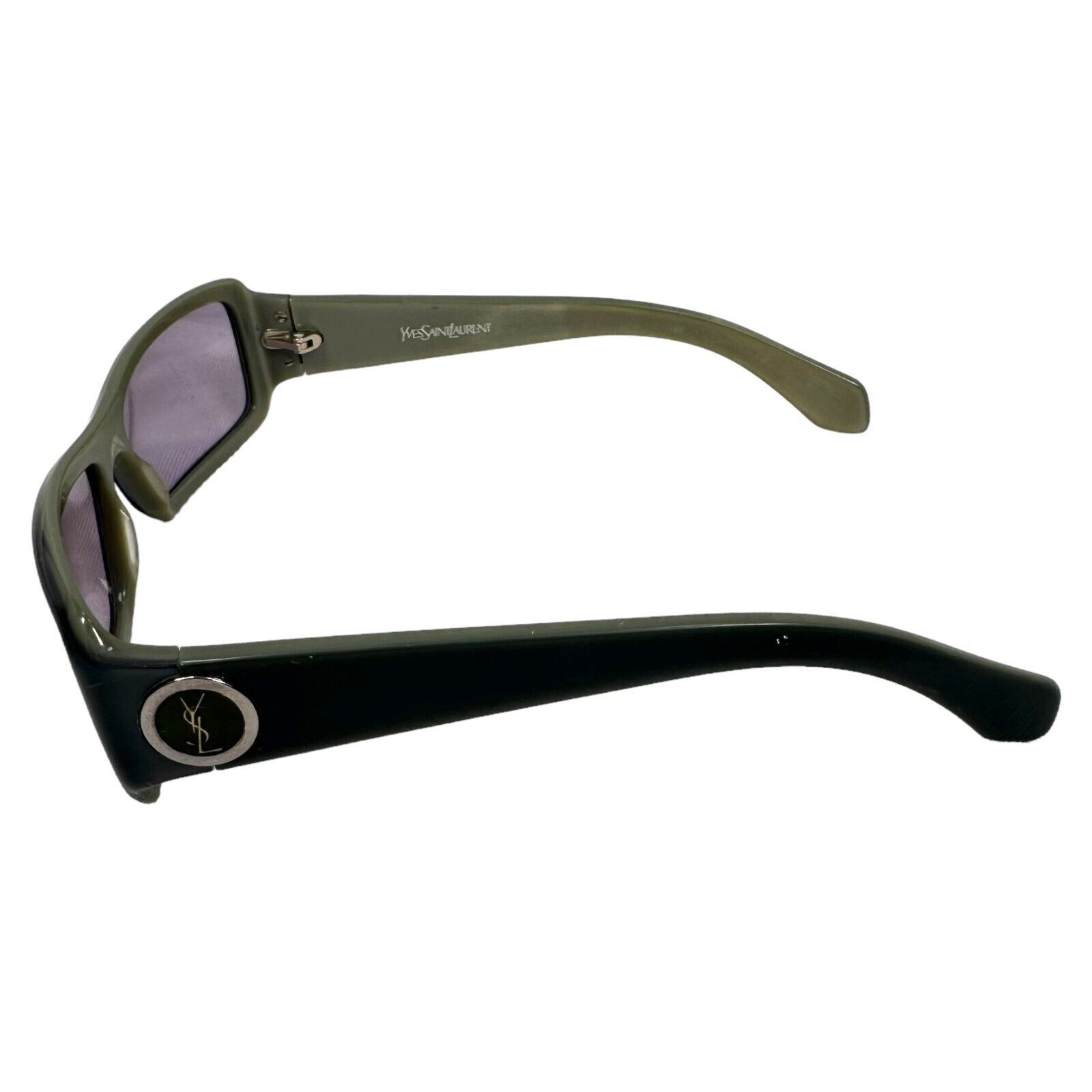 Yves Saint Laurent Yves Saint Laurent Sunglasses YSL 6109/S Purple Lenses Logo Size ONE SIZE - 5 Thumbnail