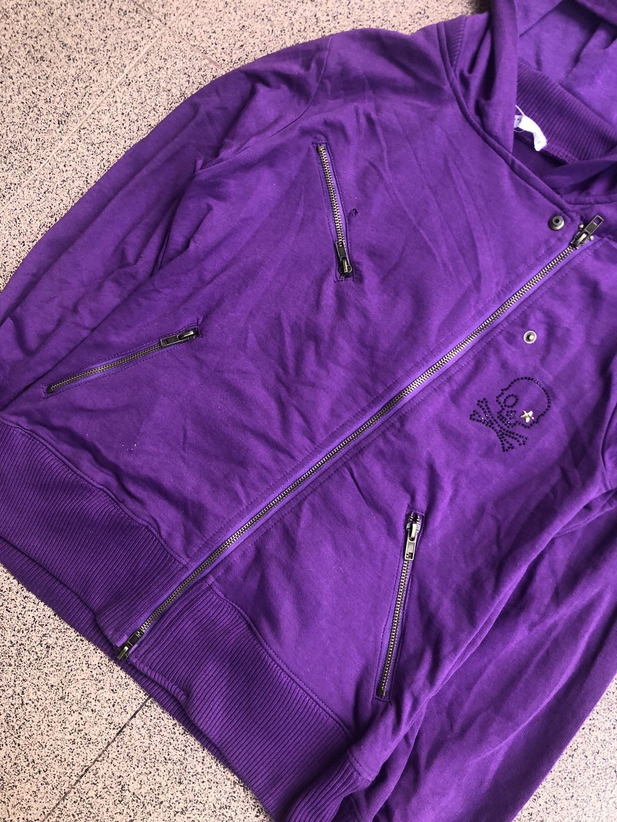 Japanese Brand Gf Assymetrical Zipper Hoodie Size US S / EU 44-46 / 1 - 3 Thumbnail