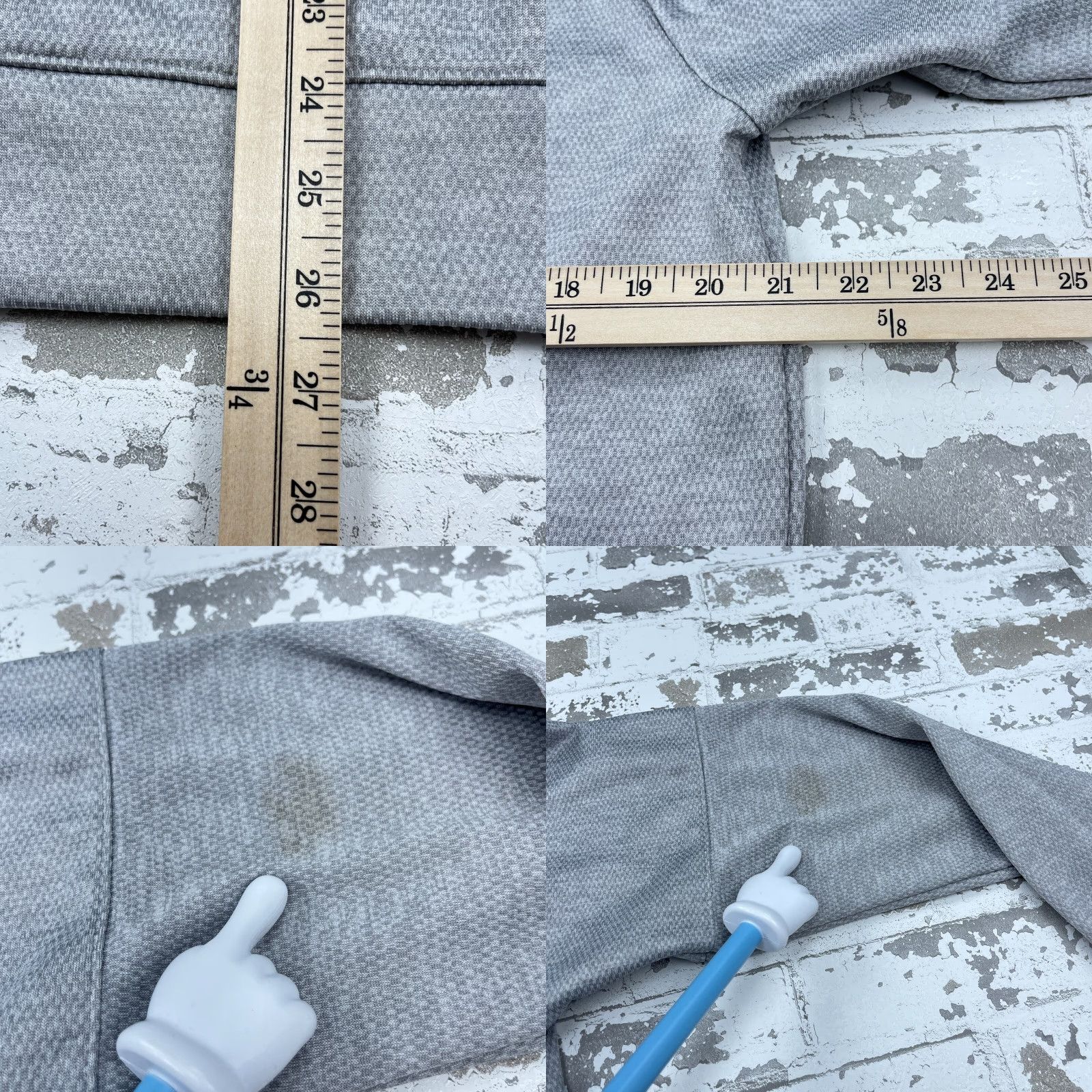 Adidas Adidas Hoodie Men Medium Gray Sweatshirt Pullover Mock Neck Active Logo Pocket Size US M / EU 48-50 / 2 - 8 Thumbnail
