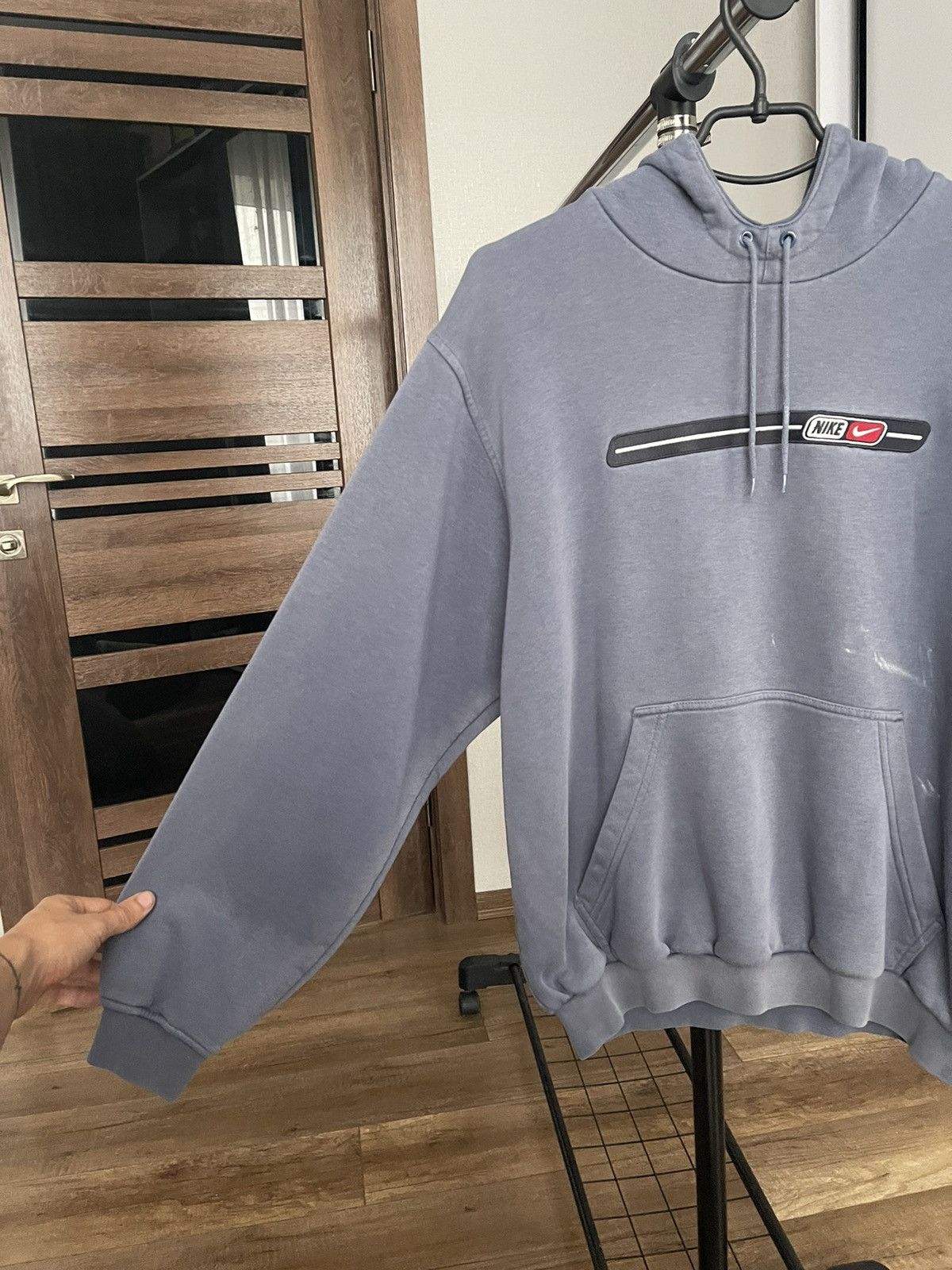 Other Nike Vintage Hoodie Big Logo 90s Faded Distressed Size US S / EU 44-46 / 1 - 13 Thumbnail