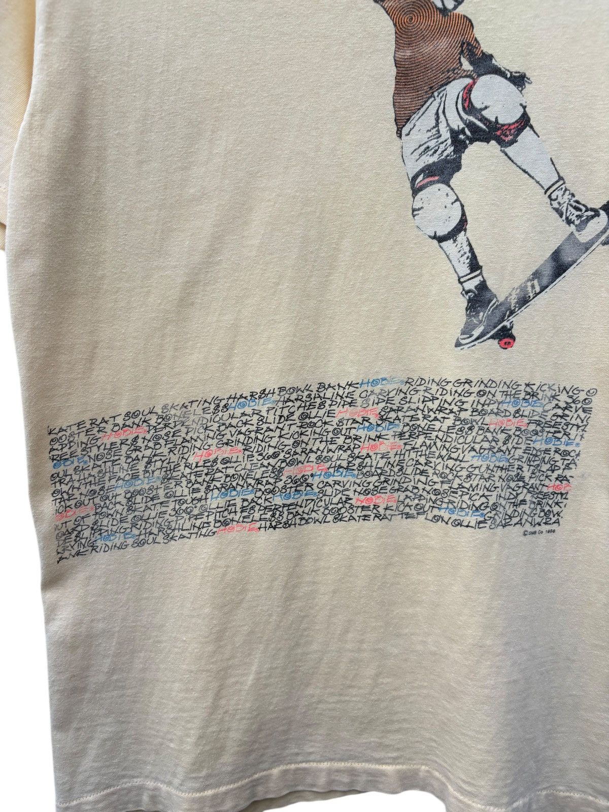 Vintage Rare Vintage 80s Hobie Surf Skates Tee Size US S / EU 44-46 / 1 - 12 Thumbnail
