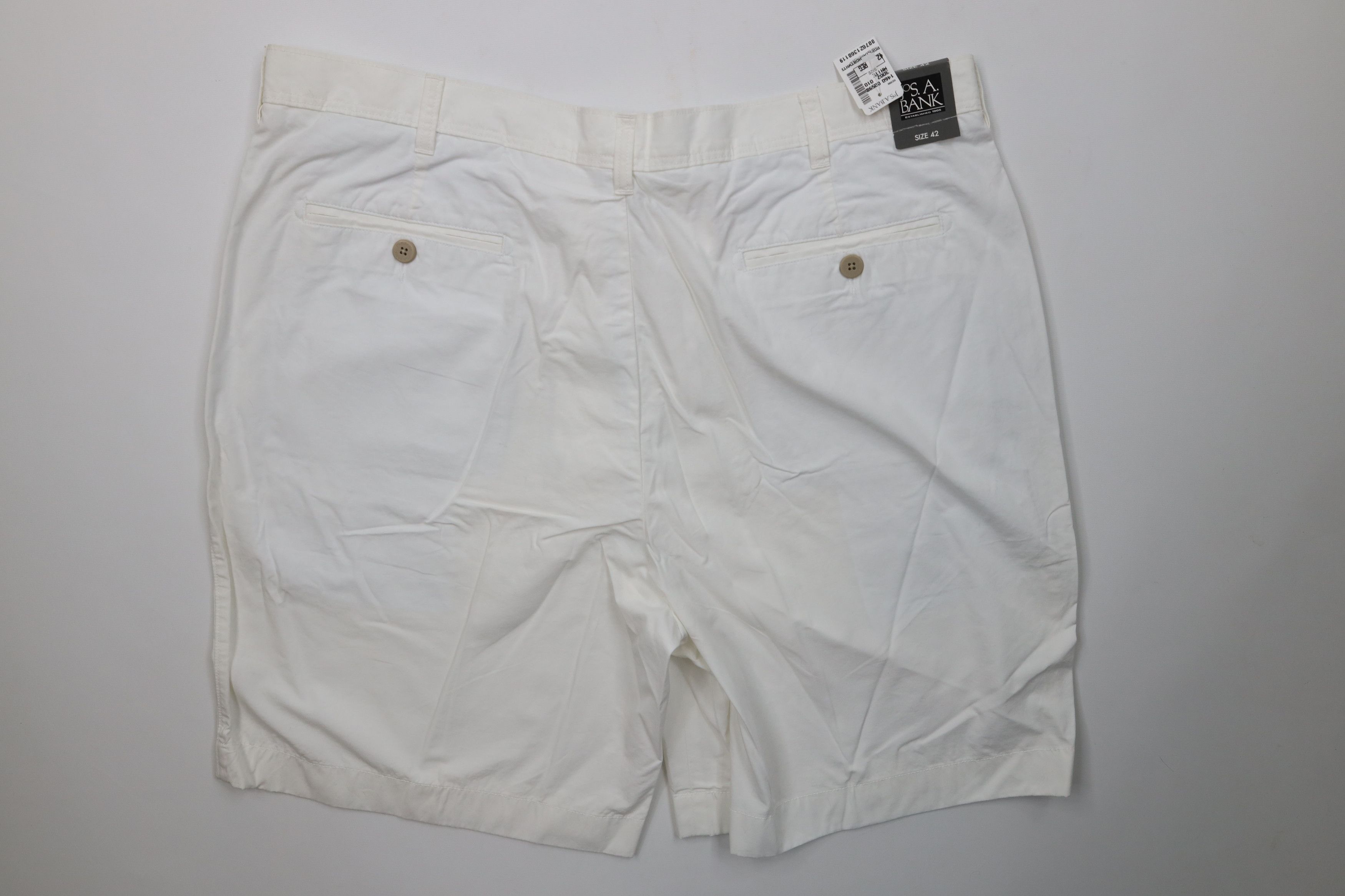 Jos. A. Bank Deadstock Vintage Jos A Bank Chino Shorts White Cotton Size US 42 / EU 58 - 9 Thumbnail