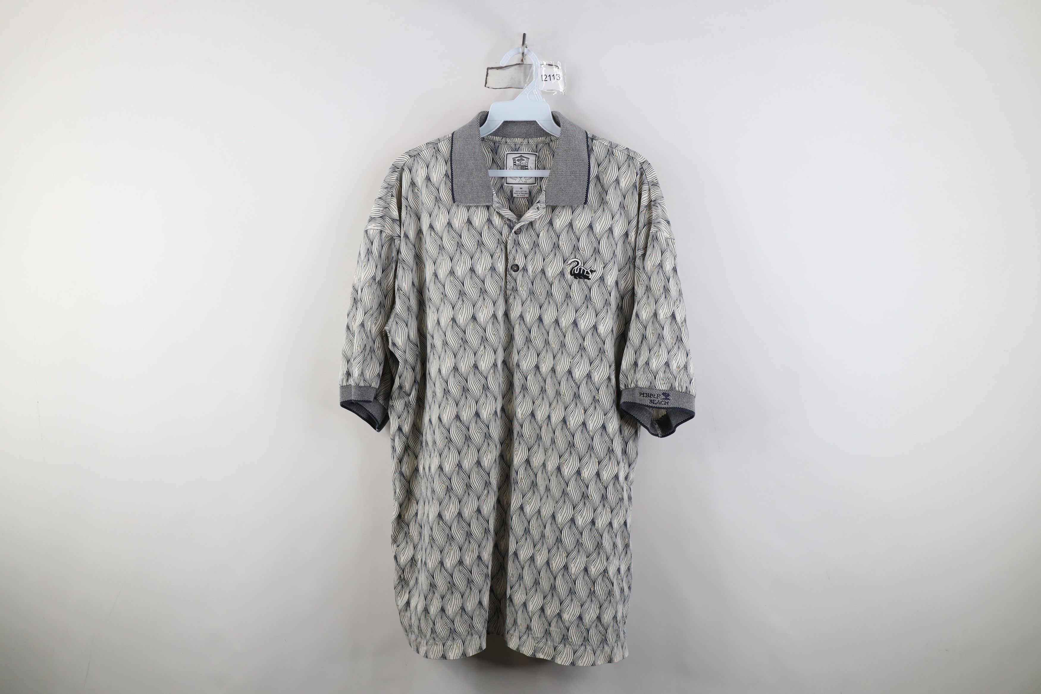 Vintage Vintage 90s Pebble Beach Skunk Golf Polo Shirt Cotton Size US M / EU 48-50 / 2 - 1 Thumbnail