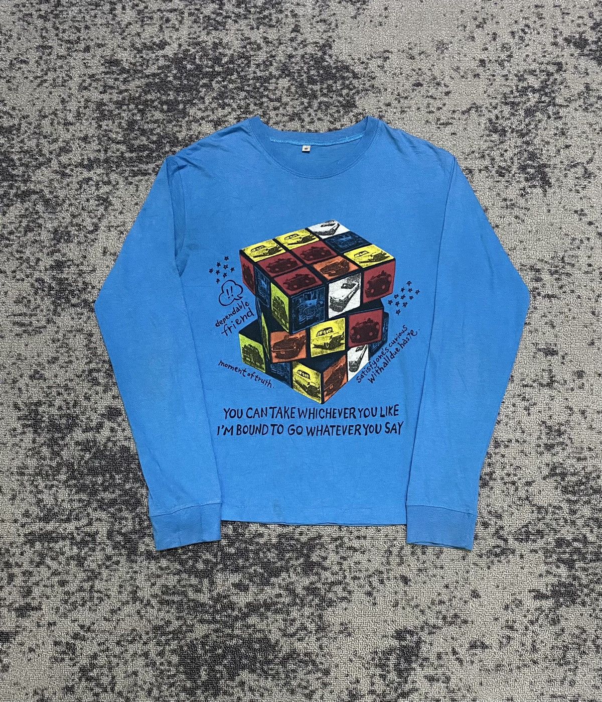 Hysteric Glamour × If Six Was Nine × Japanese Brand Y2k Rubik’s cube ifsixwasnine Long Sleeve Size US M / EU 48-50 / 2 - 1 Thumbnail