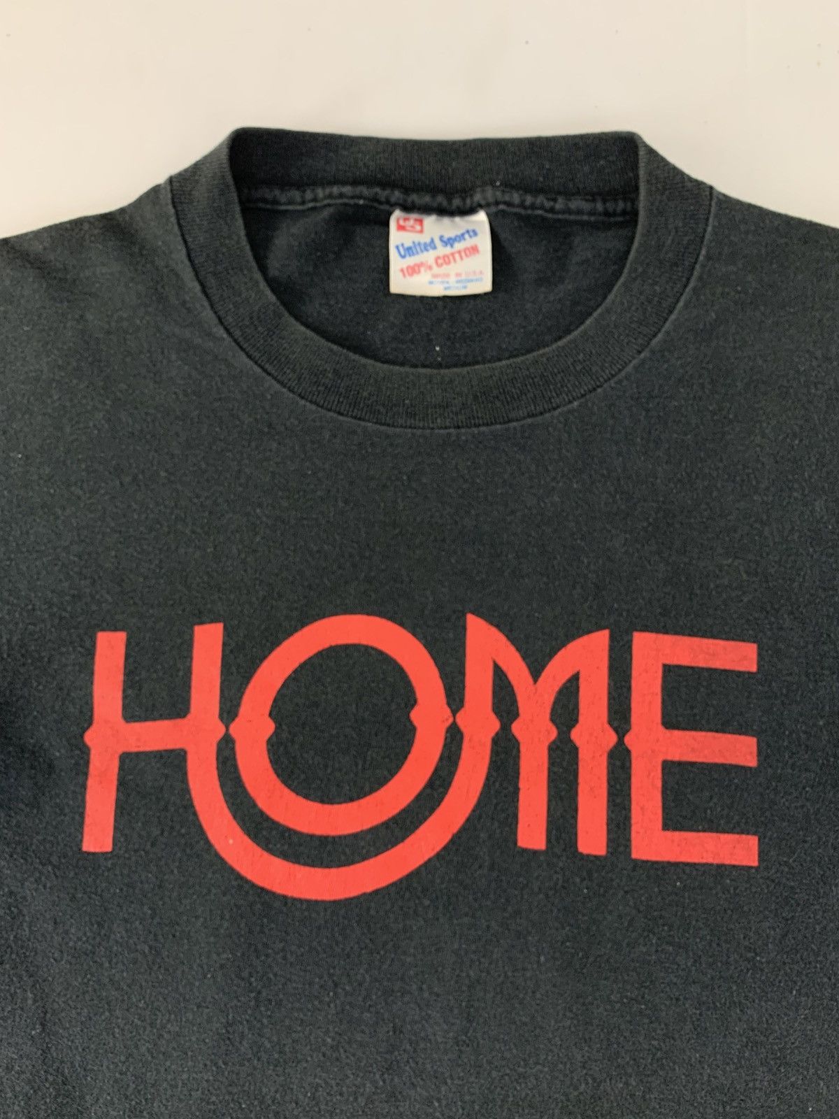 Vintage Rare 90s HOME John Lennon The Beatles Spell Out Logo USA Tee Size US S / EU 44-46 / 1 - 3 Thumbnail