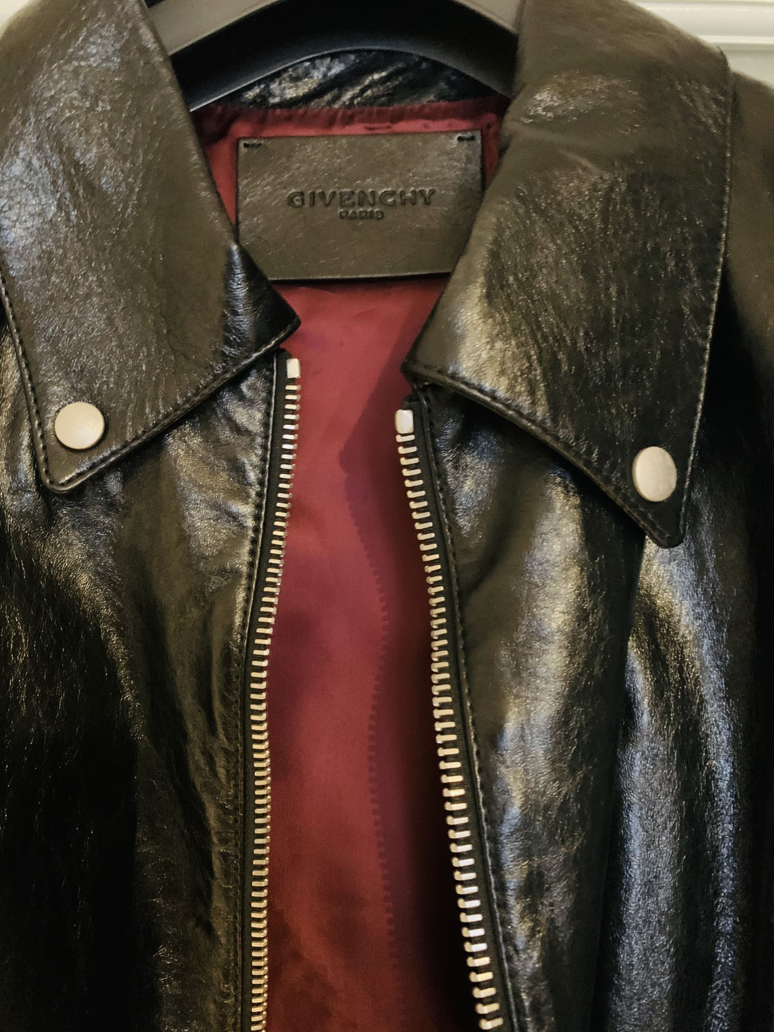 Givenchy Givenchy 2 toned leather Canvas Jacket Size US M / EU 48-50 / 2 - 5 Thumbnail