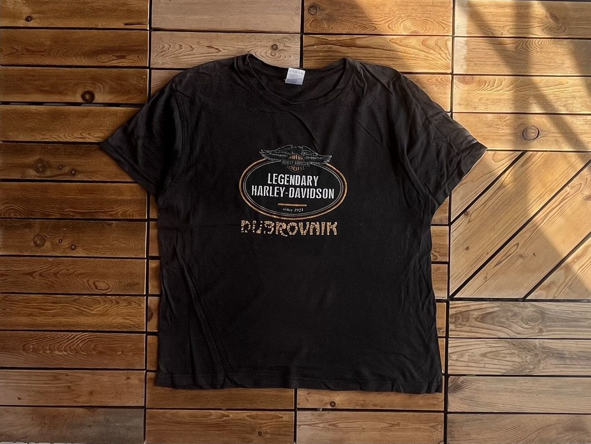 Harley Davidson × Vintage Vintage Harley Davidson T shirt Size US L / EU 52-54 / 3 - 1 Thumbnail