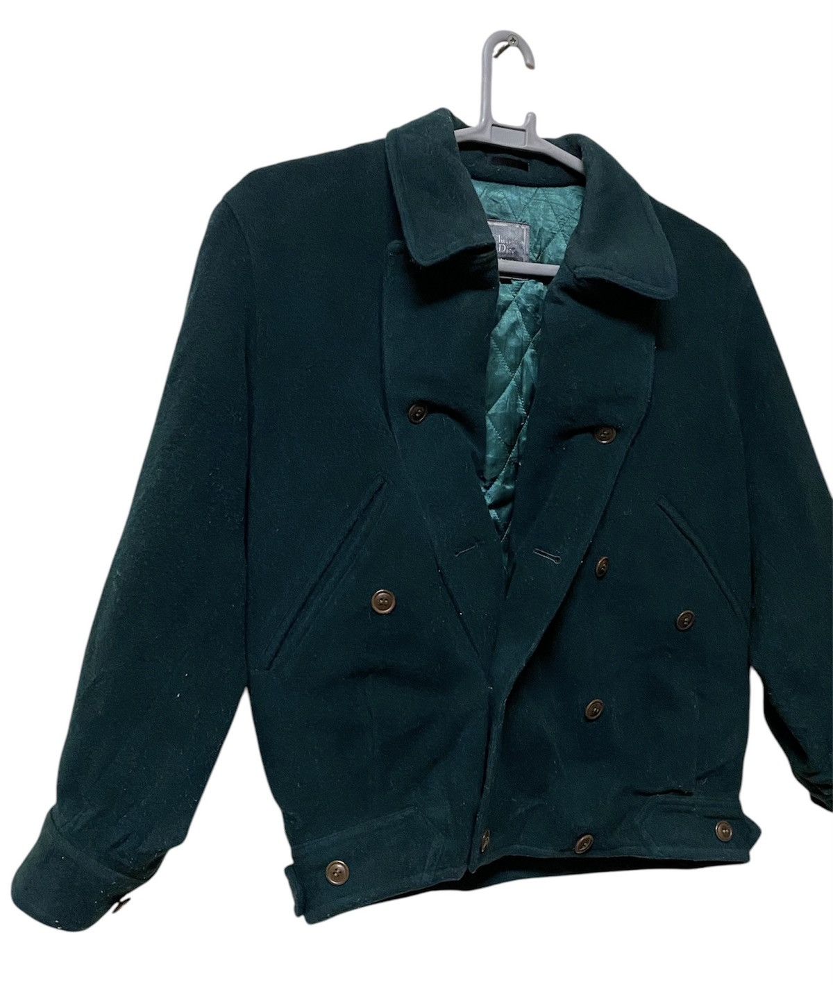 Christian Dior Monsieur Christian Dior Monsieur Double Collar wool perfecto jacket Size US M / EU 48-50 / 2 - 2 Thumbnail
