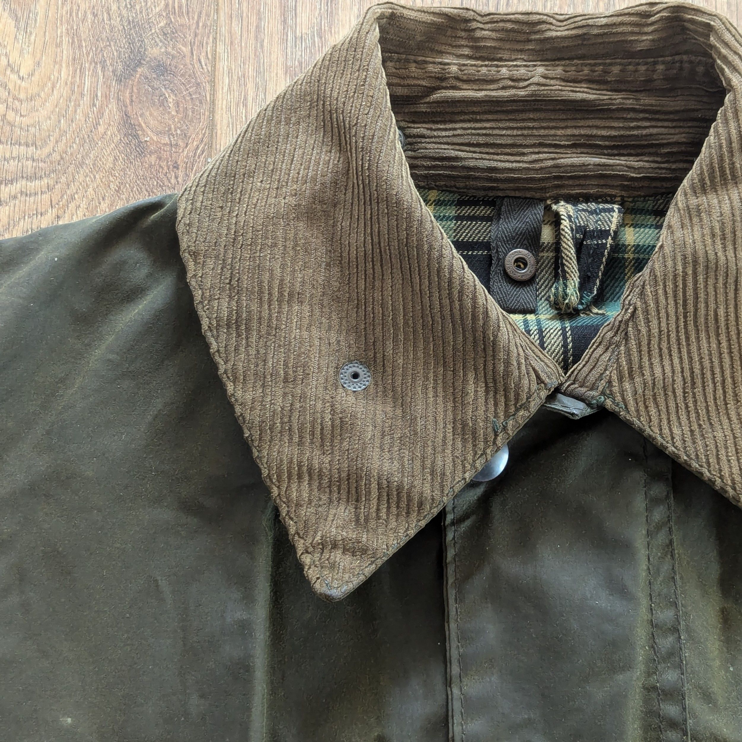 Barbour Barbour A200 Border Wax Jacket C36\91CM Made In England Size US S / EU 44-46 / 1 - 24 Thumbnail
