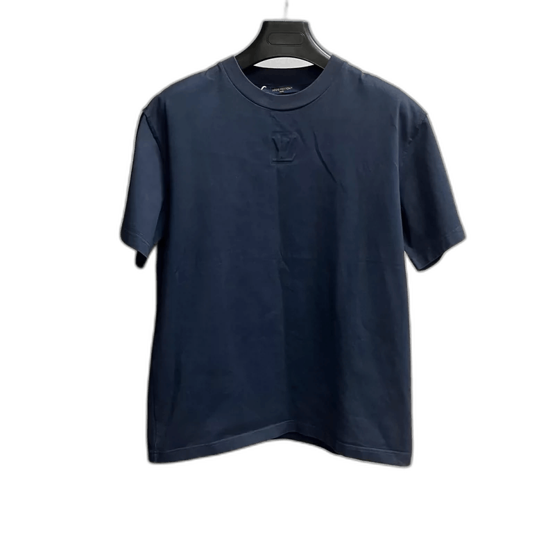Louis Vuitton Louis Vuitton Blue Embroidered Short Sleeve T-Shirt Size US L / EU 52-54 / 3 - 1 Thumbnail