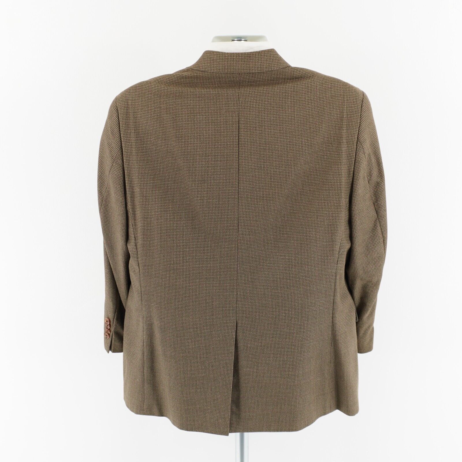 Ralph Lauren Ralph Lauren Tan Green Houndstooth Red Windowpane Wool Silk Size 42R - 7 Thumbnail
