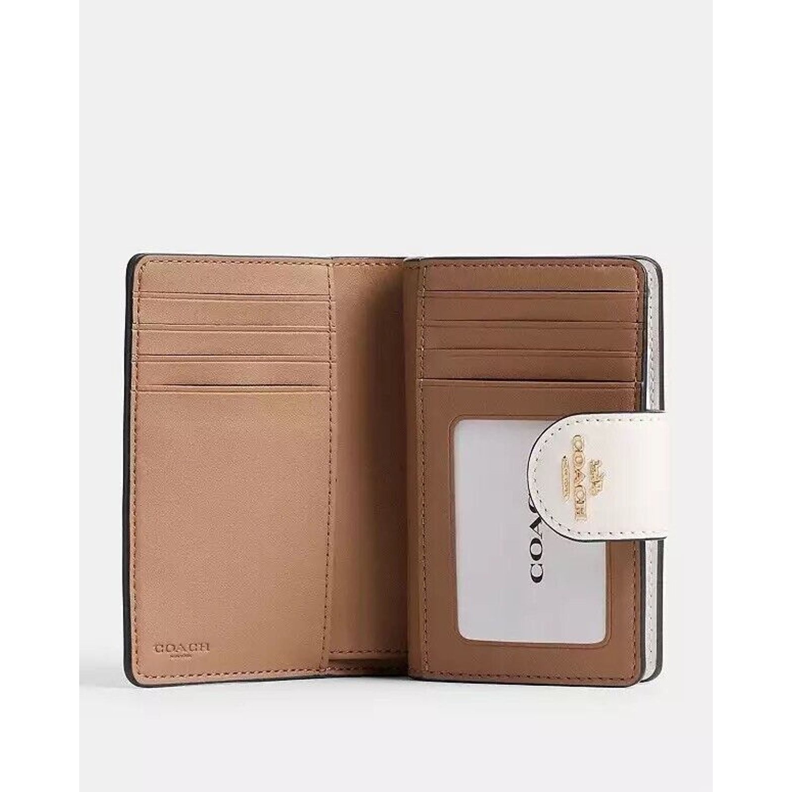 Coach NWT 2024 NEW Coach Medium Corner Zip Wallet Signature Canvas Size ONE SIZE - 2 Thumbnail