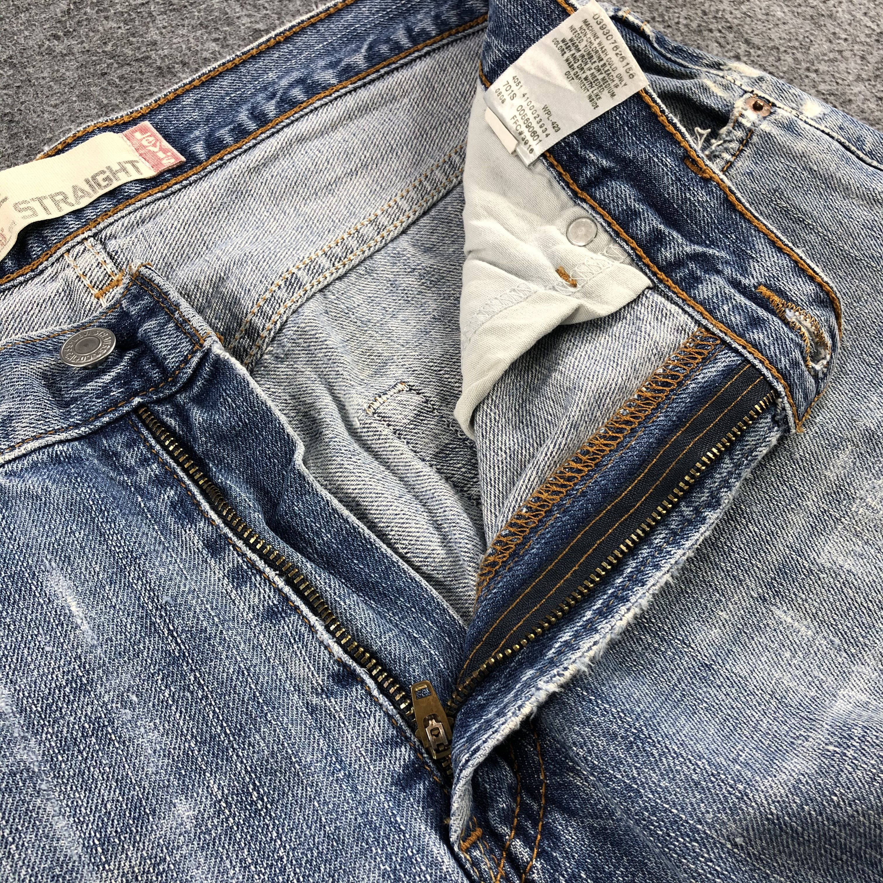 Levi's Vintage Blue Wash Levis 569 Jeans-J1697 Size US 34 / EU 50 - 12 Thumbnail