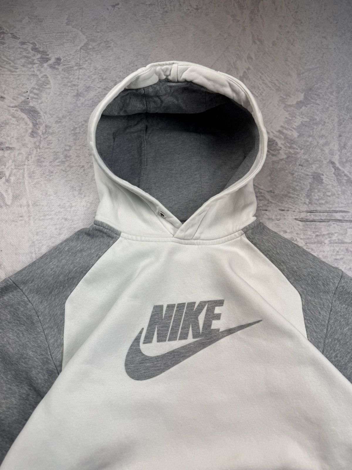 Nike × Vintage NIKE VINTAGE CENTER LOGO OVERSIZE BOXY HOODIE Size US S / EU 44-46 / 1 - 3 Thumbnail