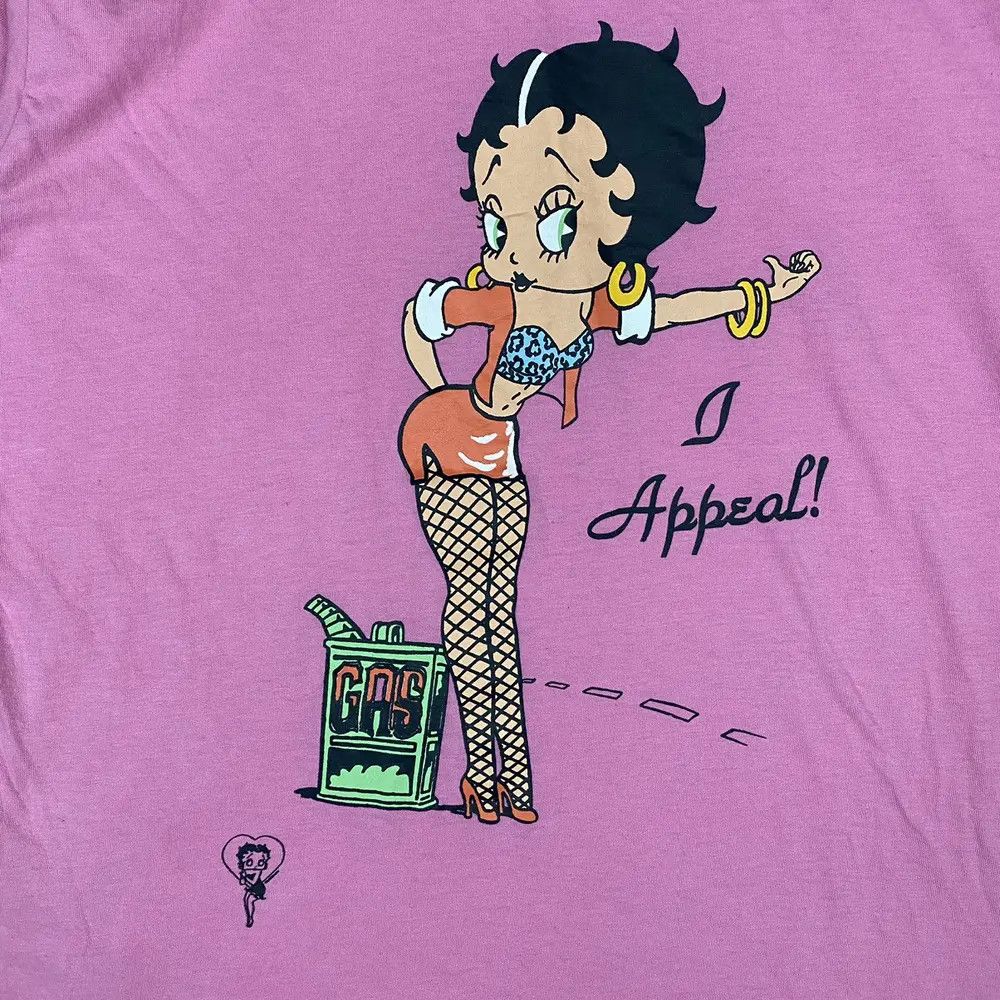 Vintage Vintage 90's BETTY BOOP I Appeal Cartoon Graphic Tee Size US M / EU 48-50 / 2 - 3 Thumbnail