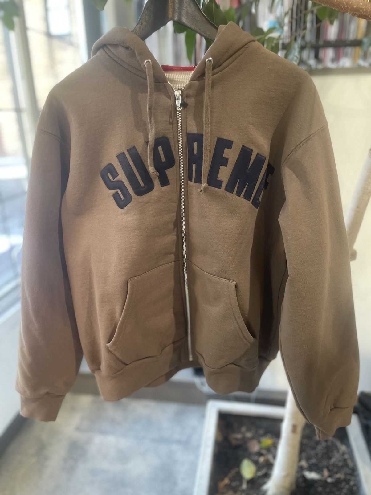 Supreme 2025 Supreme Arc Thermal Lined Zip Up Hooded Sweatshirt Size US S / EU 44-46 / 1 - 3 Thumbnail