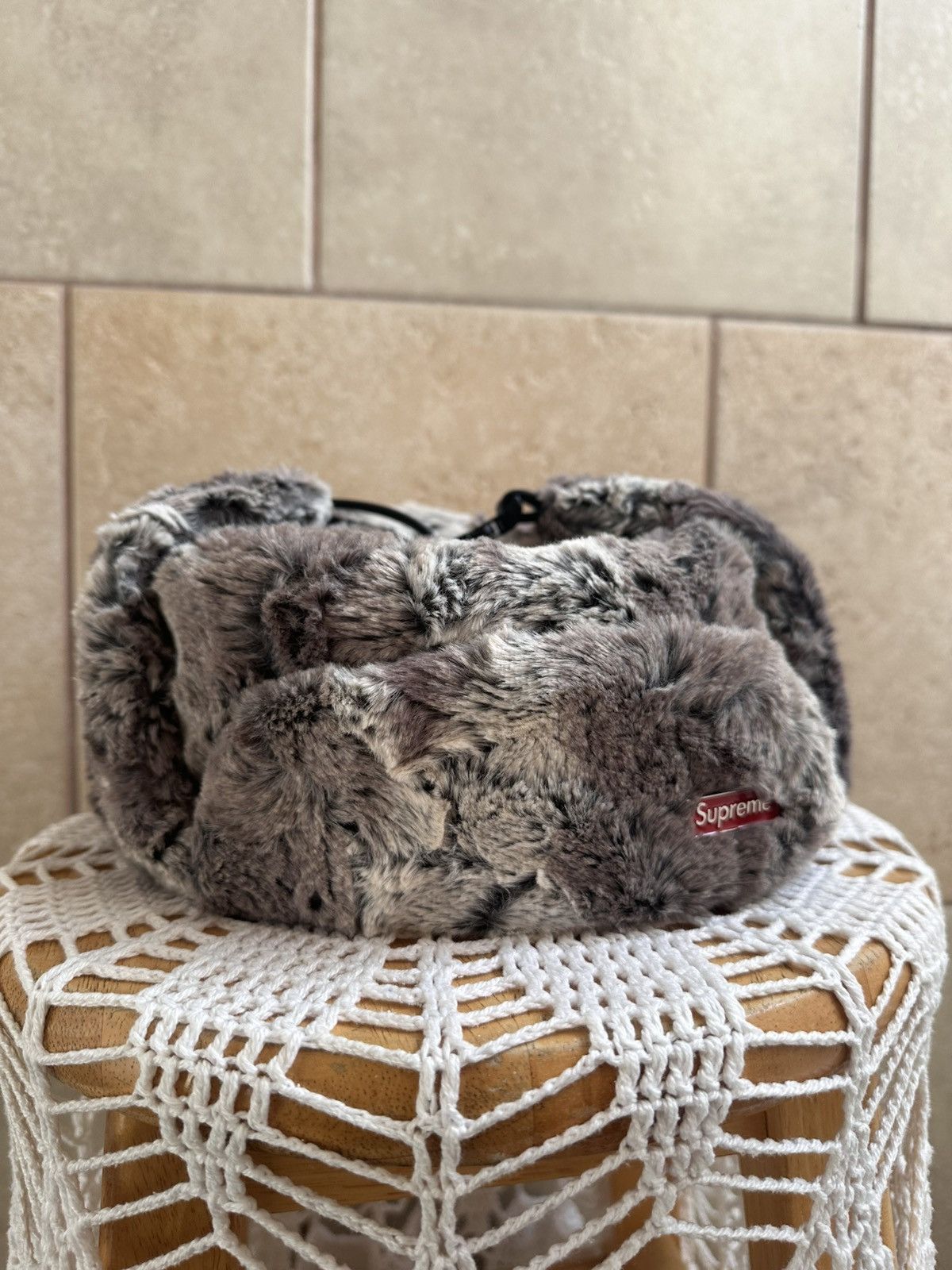Supreme Supreme Ushanka Hat Grey Grailed