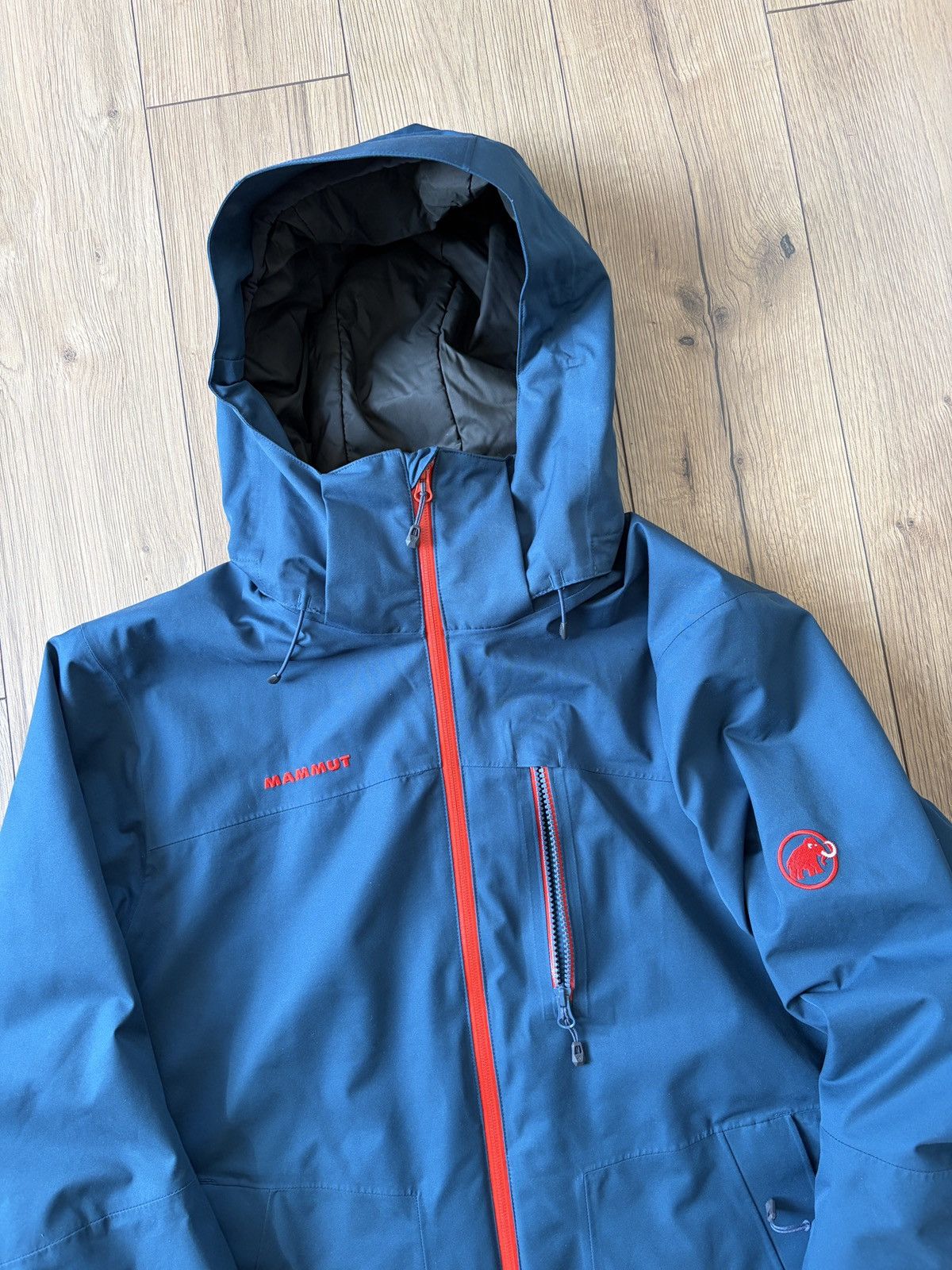 Mammut Mammut Goretex Stoney Insulated Sky Blue Jacket Size US L / EU 52-54 / 3 - 7 Thumbnail