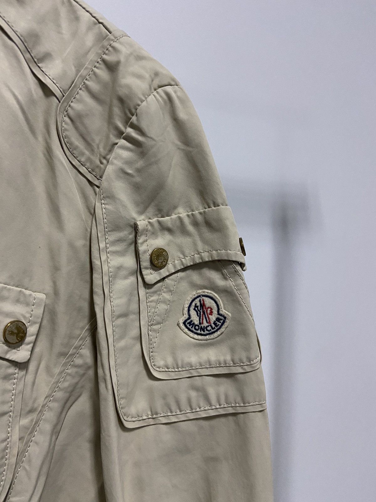 Moncler × Vintage Moncler Jacket Vintage Luxury multi pocket Size L / US 10 / IT 46 - 3 Thumbnail