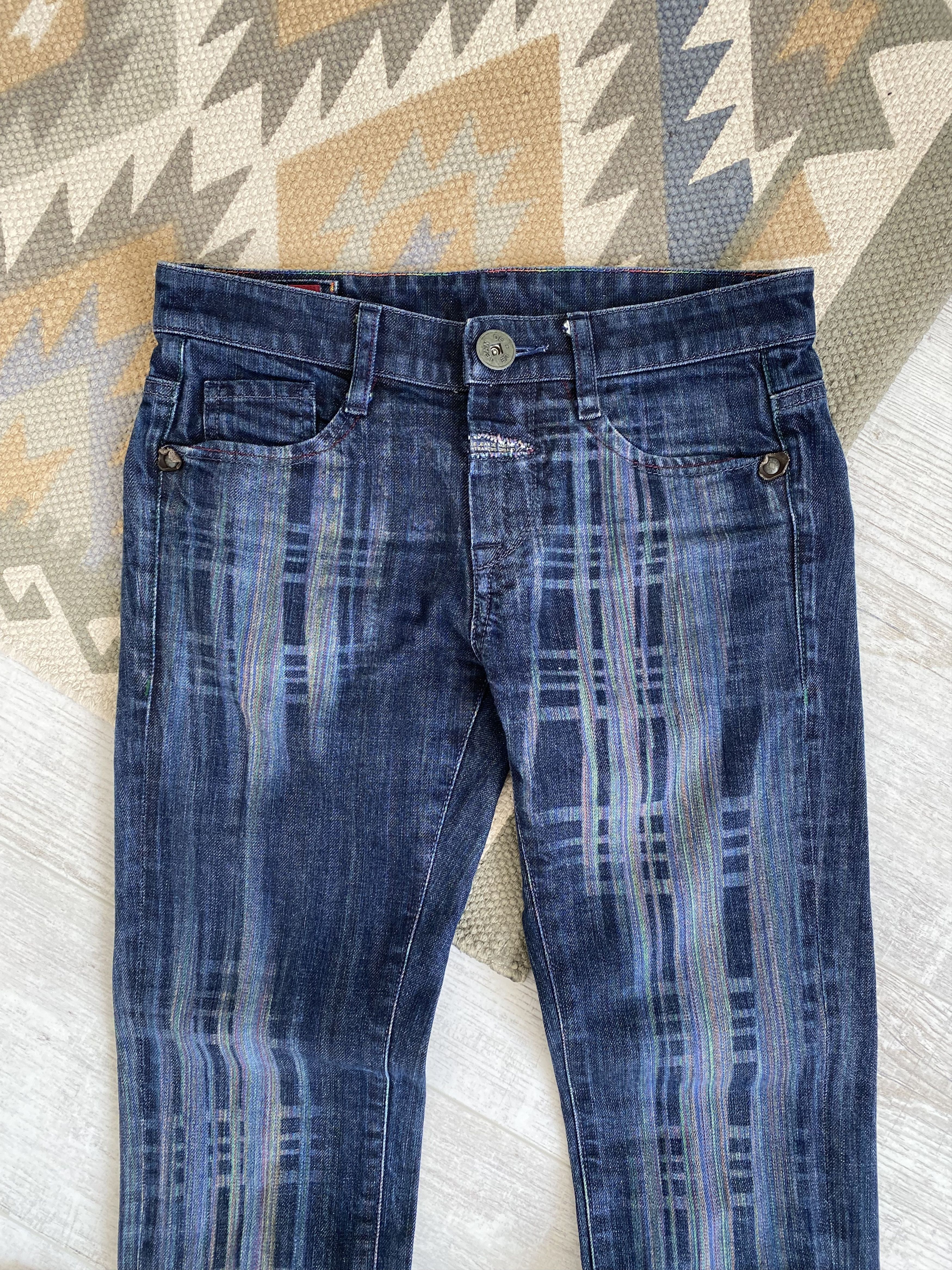 Marithe + Francois Girbaud Marithe Francois Girbaud Cotton Denim Slim Jeans Size 27" / US 4 / IT 40 - 3 Thumbnail