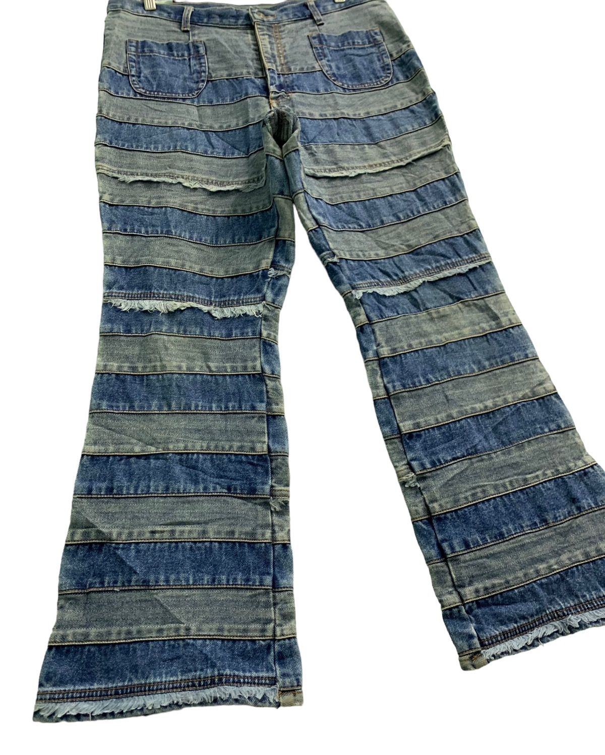 Pre-owned Hysteric Glamour X Le Grande Bleu L G B Flare Livre Claire Hagi Jeans Inpired Hysteric Jeans In Blue