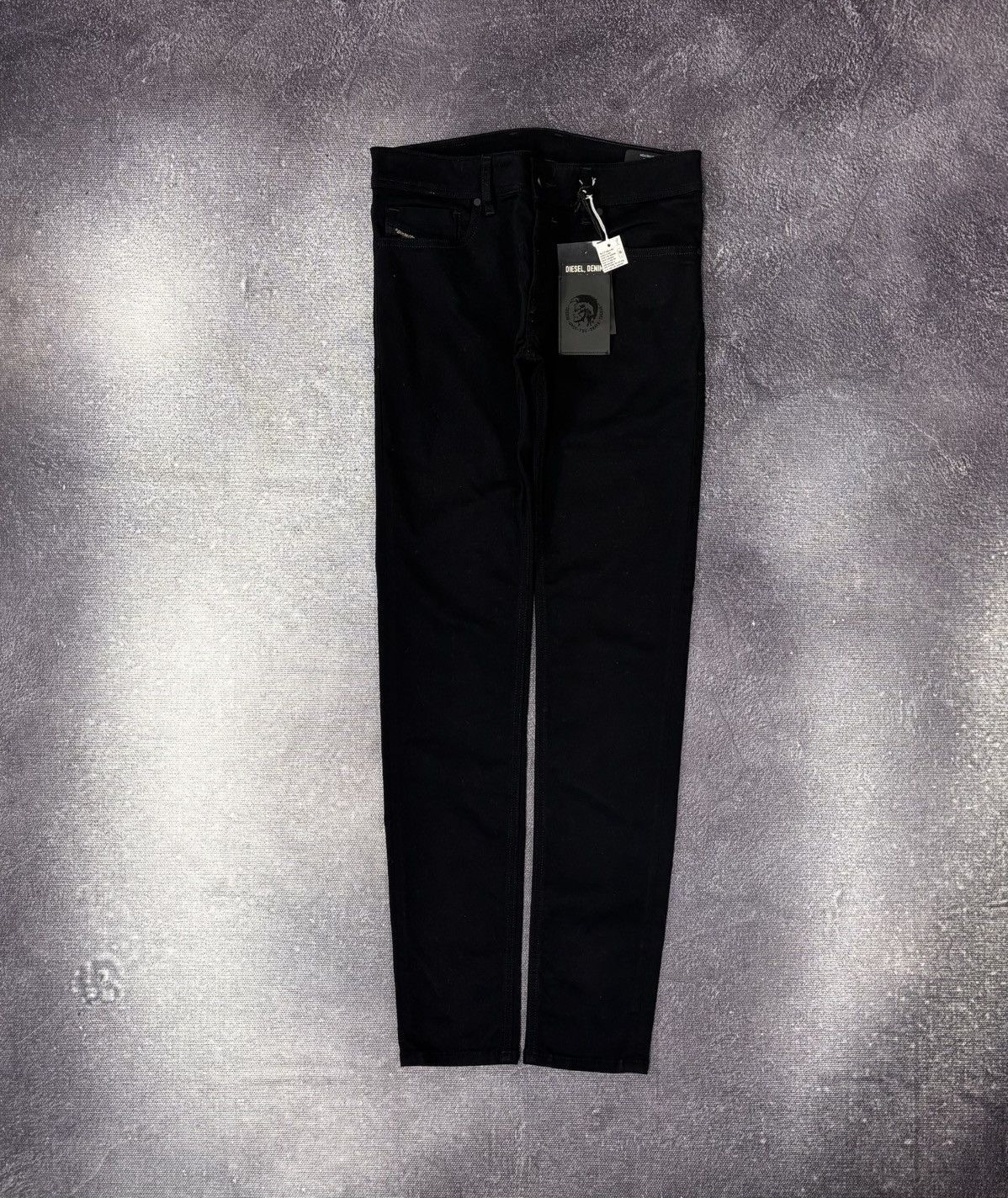 Diesel Diesel Sleenker NWT Men’s Skinny Jeans Stretch Denim Black Size US 29 - 1 Thumbnail