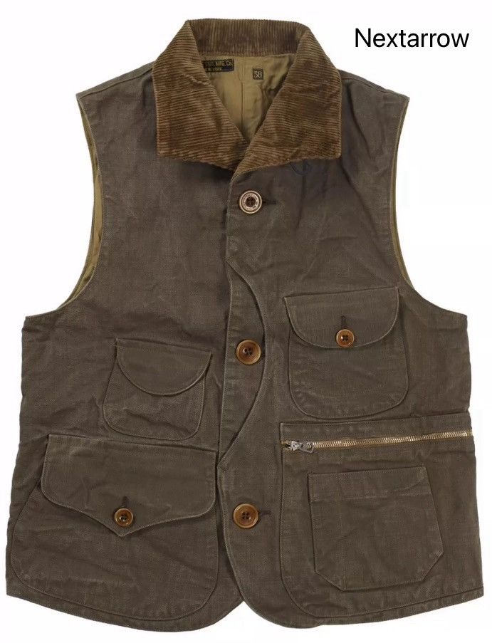 Freewheelers Freewheelers Yellowstone Hunting Canvas Vest 2410-Nextarrow Size US M / EU 48-50 / 2 - 3 Thumbnail