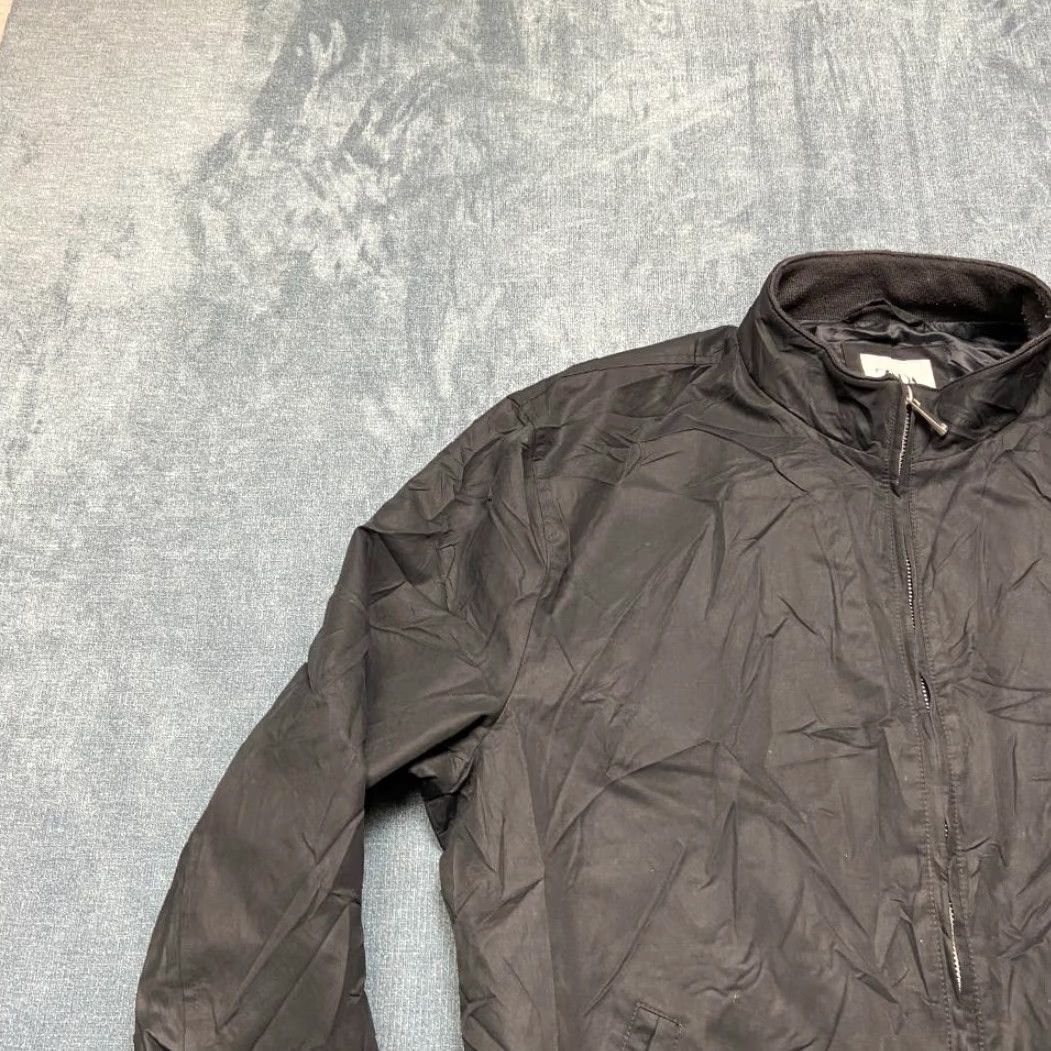 Zara Zara Mens XL Black Cotton Mock Neck Bomber Jacket Full Zip Windbreaker Outdoor Size US XL / EU 56 / 4 - 4 Thumbnail
