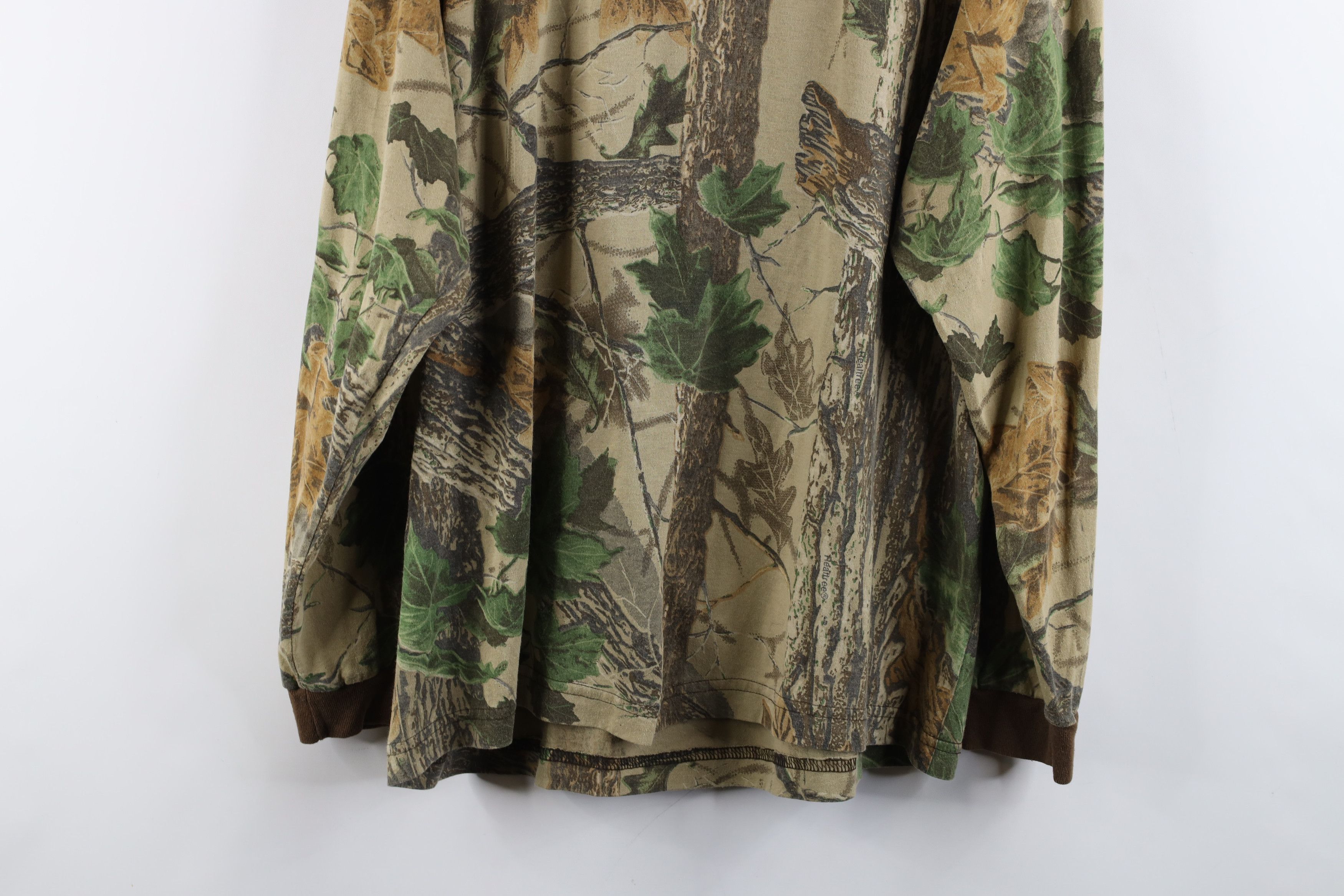 Vintage Vintage 90s Streetwear Camouflage Long Sleeve T-Shirt US Size US XL / EU 56 / 4 - 11 Thumbnail