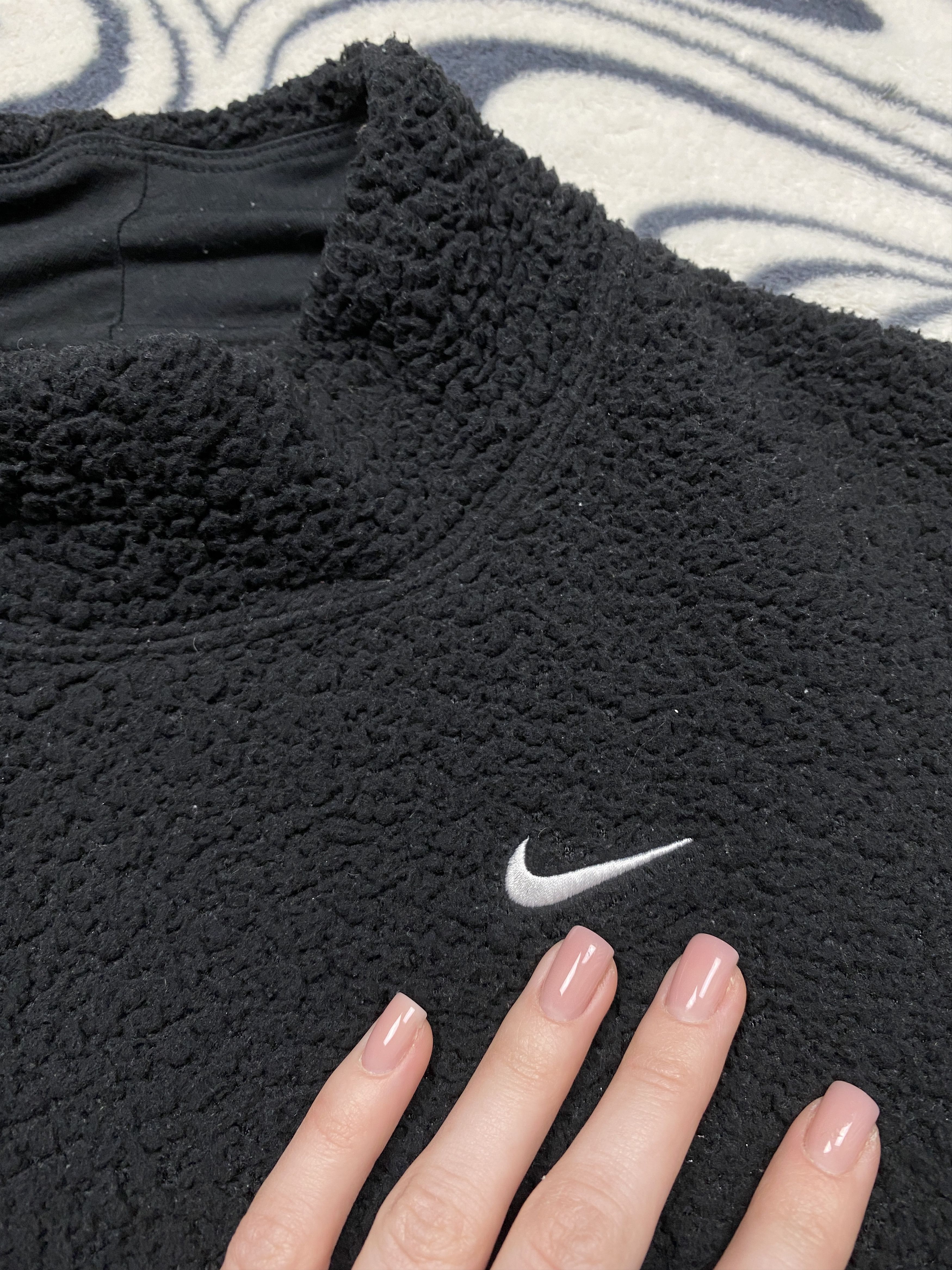 Nike Nike Therma-Fit Womens Teddy Fleece Sherpa Jacket Size S / US 4 / IT 40 - 3 Thumbnail