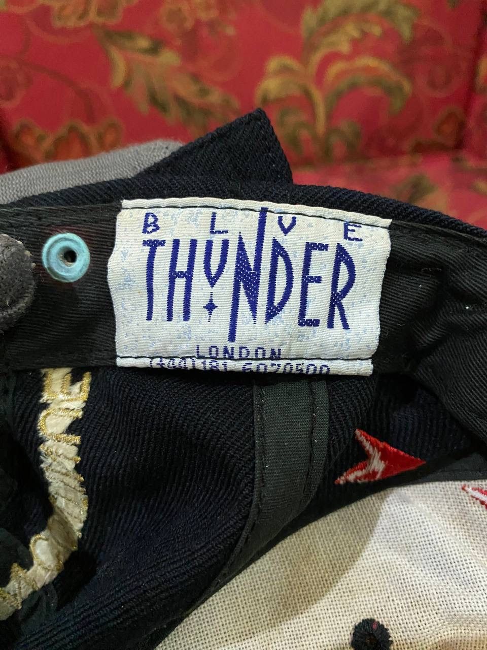 Vintage Vintage 90s Formula 1 Blue Thunder Hats Size ONE SIZE - 5 Thumbnail