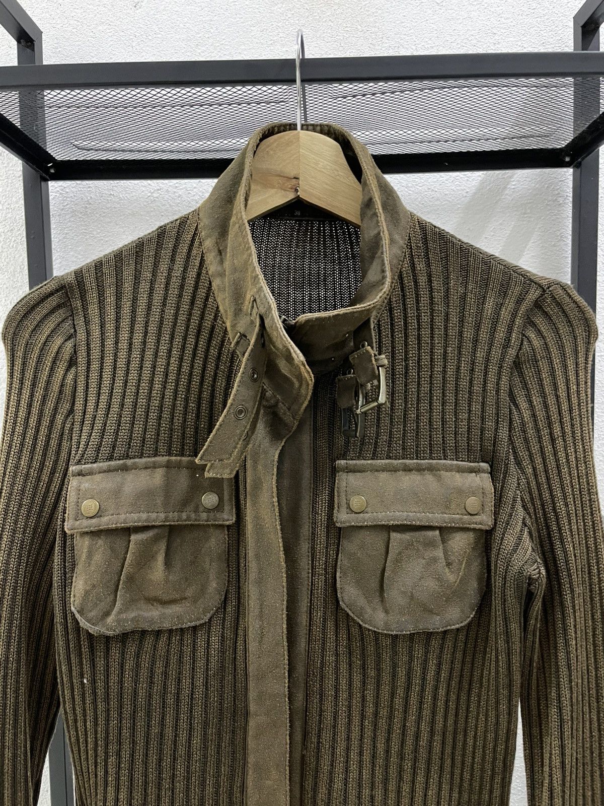 If Six Was Nine Fragile Kintted Zipper Crop Jacket Size S / US 4 / IT 40 - 6 Thumbnail