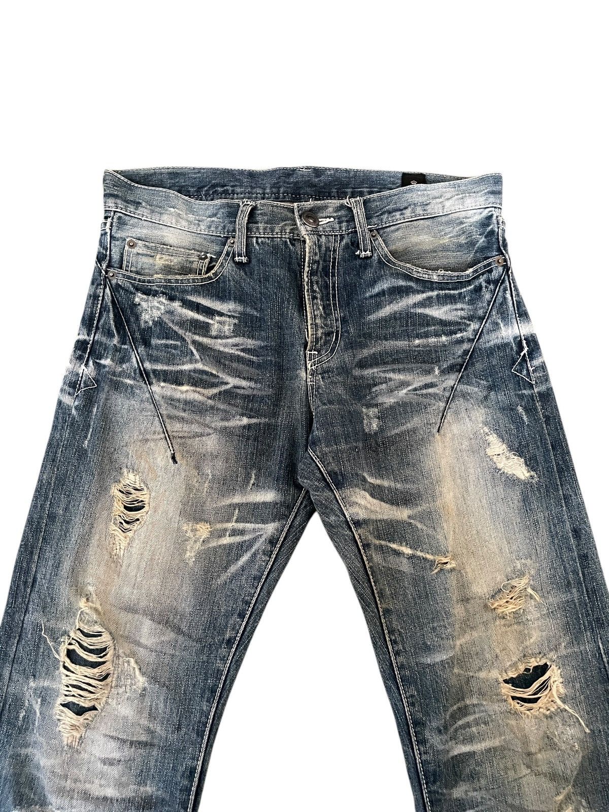 semanticdesign Very Rare Vintage Brand Semantic Design Flared Jeans 1990s Size US 32 / EU 48 - 3 Thumbnail
