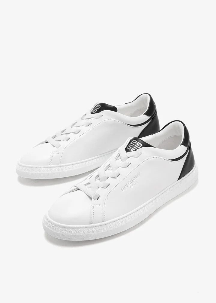 Givenchy o1lv12m1025 G Set Low Top Elastic Sneaker in White Size US 10 / EU 43 - 3 Thumbnail