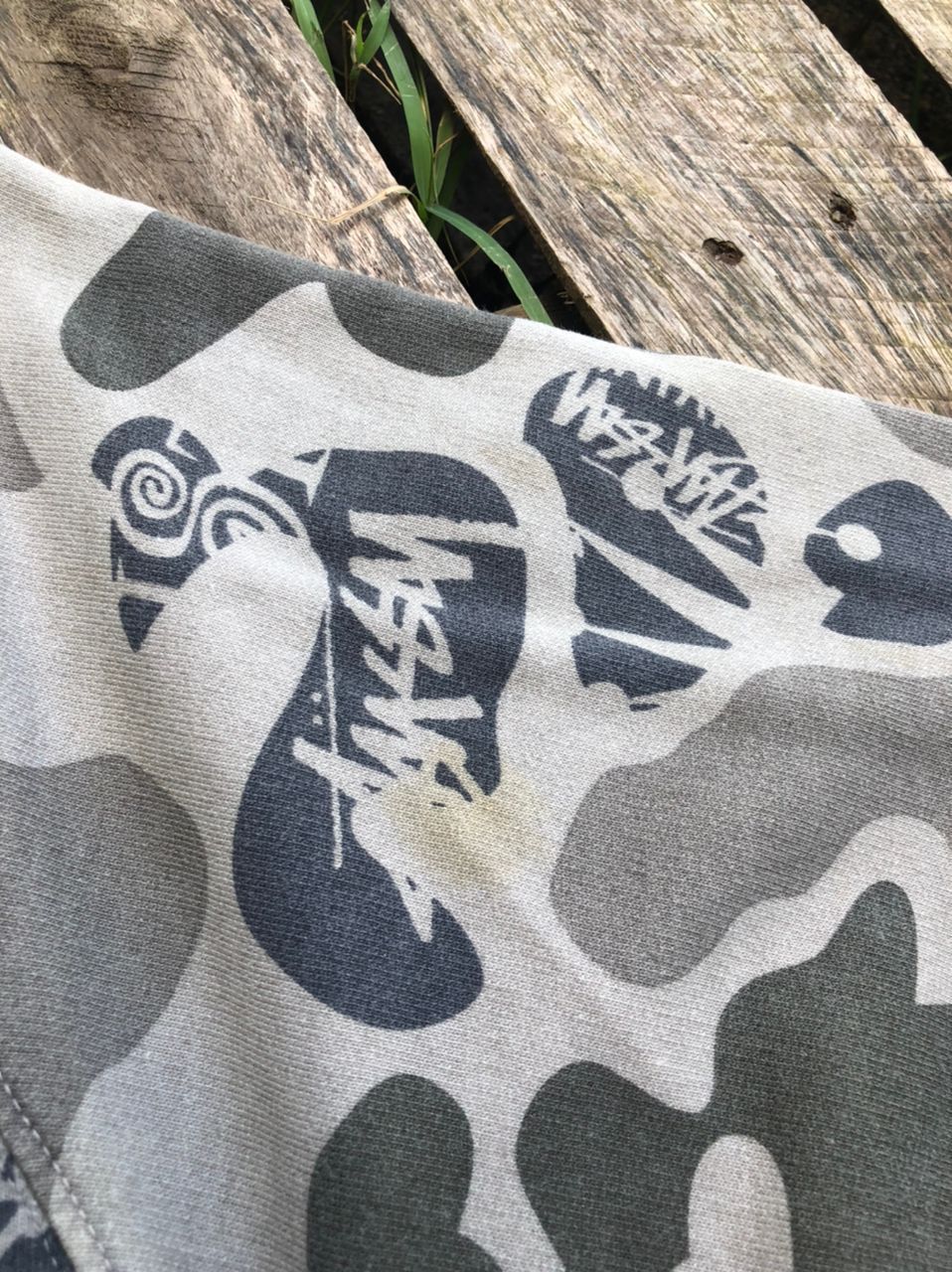 Stussy Vintage Stussy Camo Full Print Zipper Hoodie Size US M / EU 48-50 / 2 - 9 Thumbnail