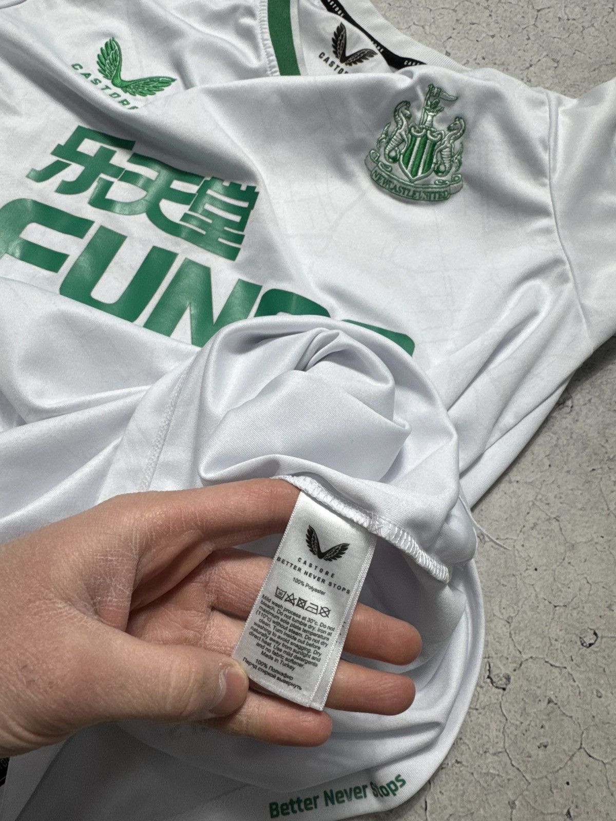 Other Castore FC Newcastle United Soccer Jersey 2022/2023 Away Size US L / EU 52-54 / 3 - 9 Thumbnail