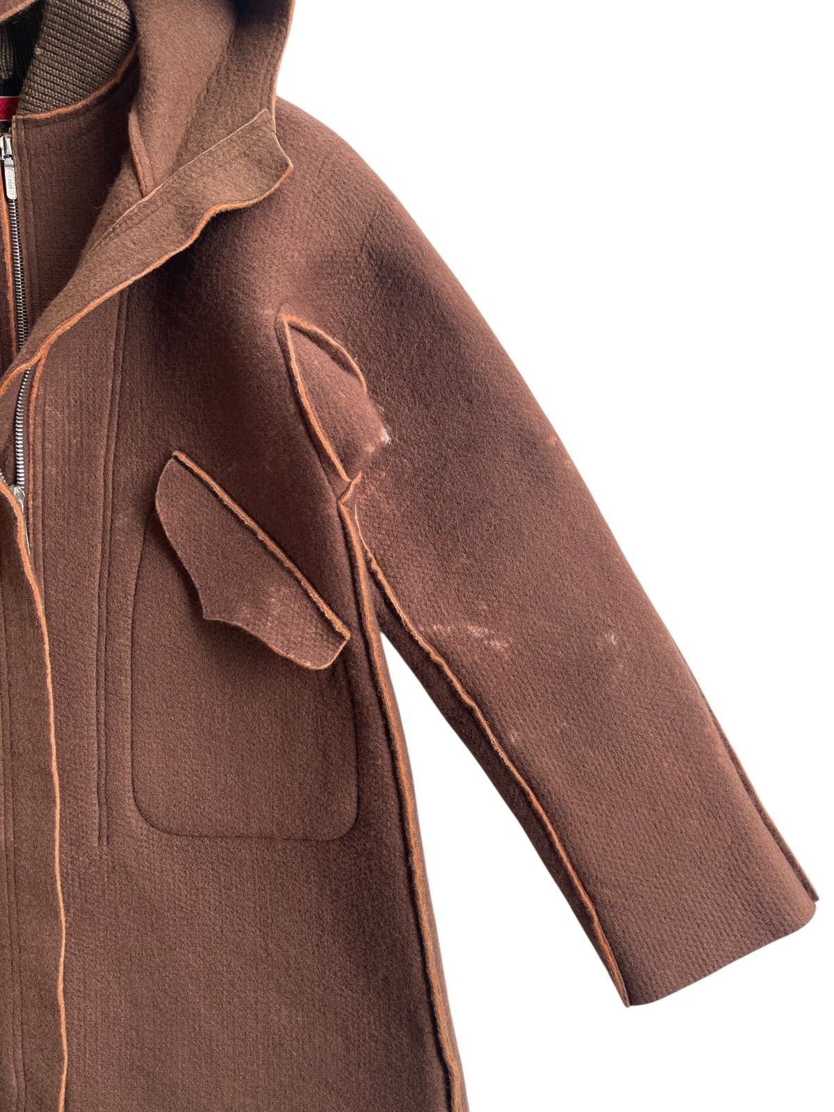 Number (N)ine AW1998 Number Nine Layered Hooded Jacket Size US S / EU 44-46 / 1 - 10 Thumbnail