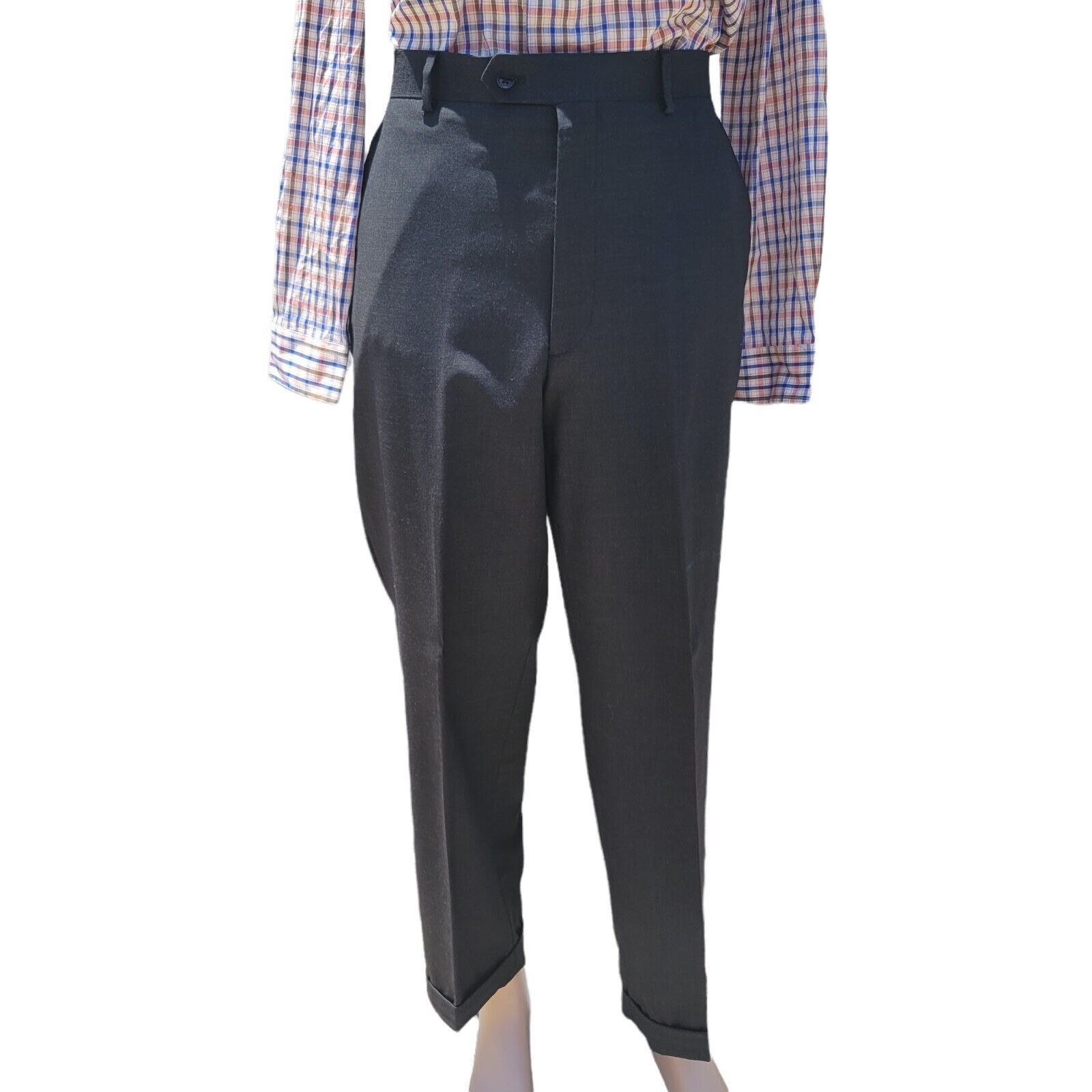 Other Men's 3 Button, side vent wool suit. Size 43R. Size 44R - 8 Thumbnail
