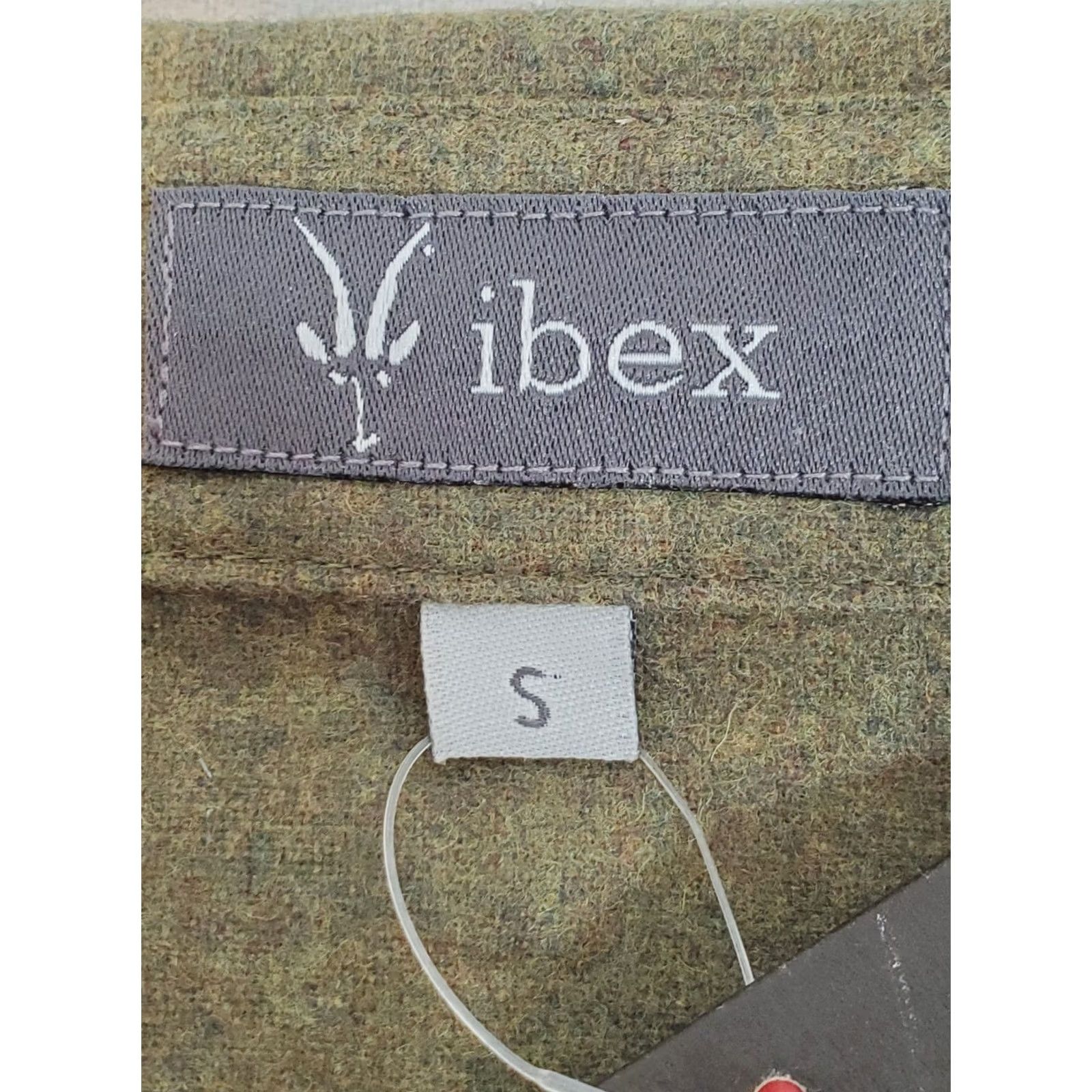 Vintage Ibex Beacon Shirt Wool Blend Button Down Acorn Heather Green Pockets Men's S New Shirts Size US S / EU 44-46 / 1 - 4 Thumbnail