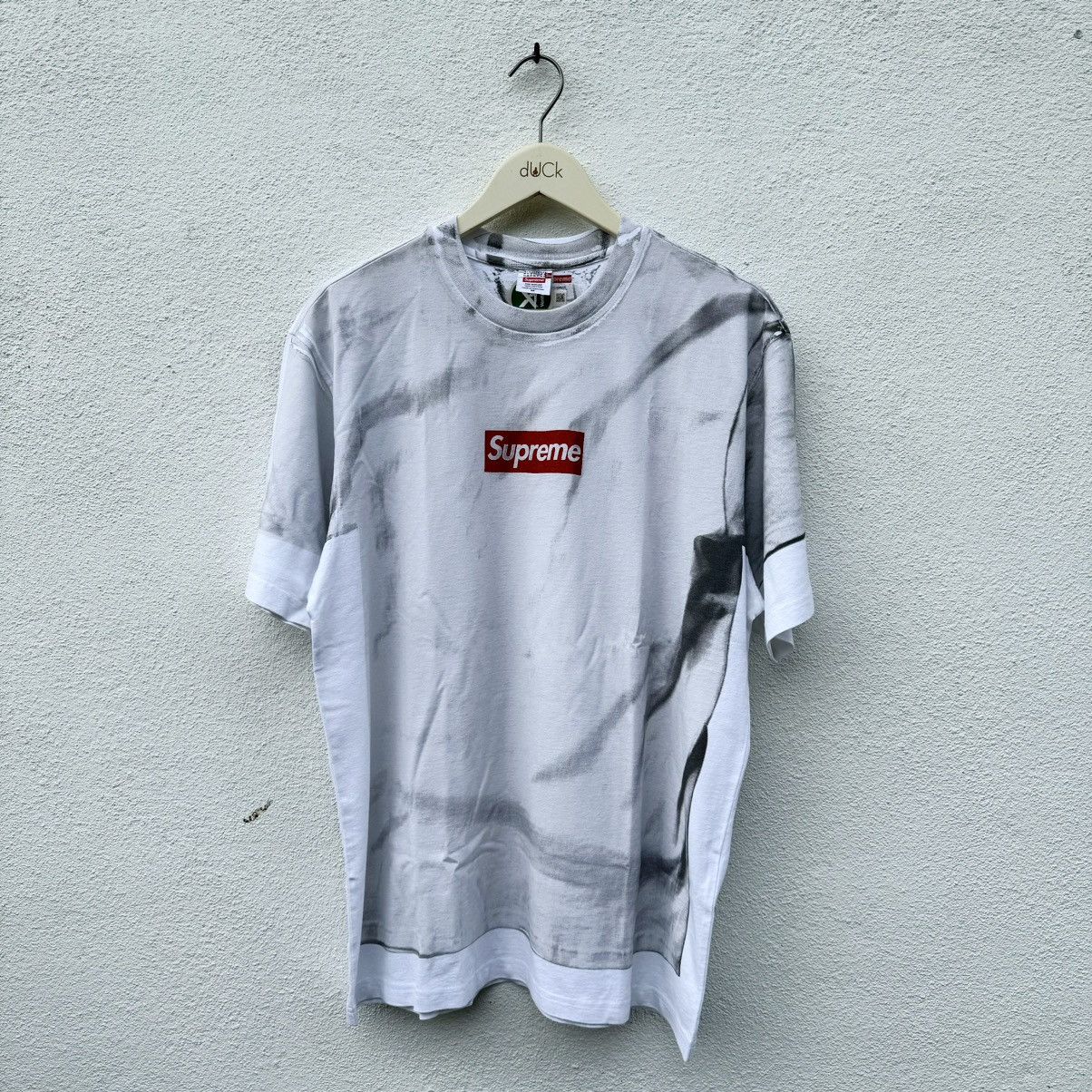 Maison Margiela × Supreme Supreme MM6 Maison Margiela Box Logo Tee