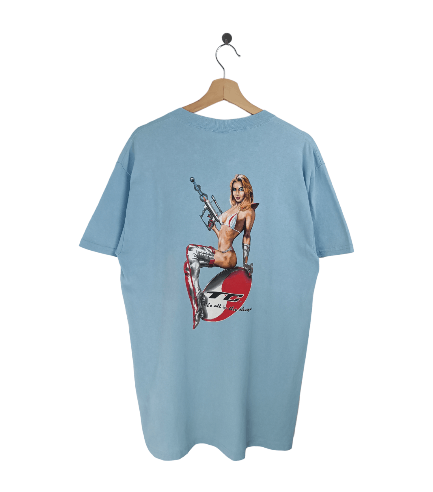 Vintage VINTAGE 90'S T&C SURF HAWAII SEXY ALIEN GUN ifsixwanine lgb Size US M / EU 48-50 / 2 - 1 Thumbnail